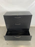 Haworth SL059 Black 3 Drawer Lateral File Cabinet