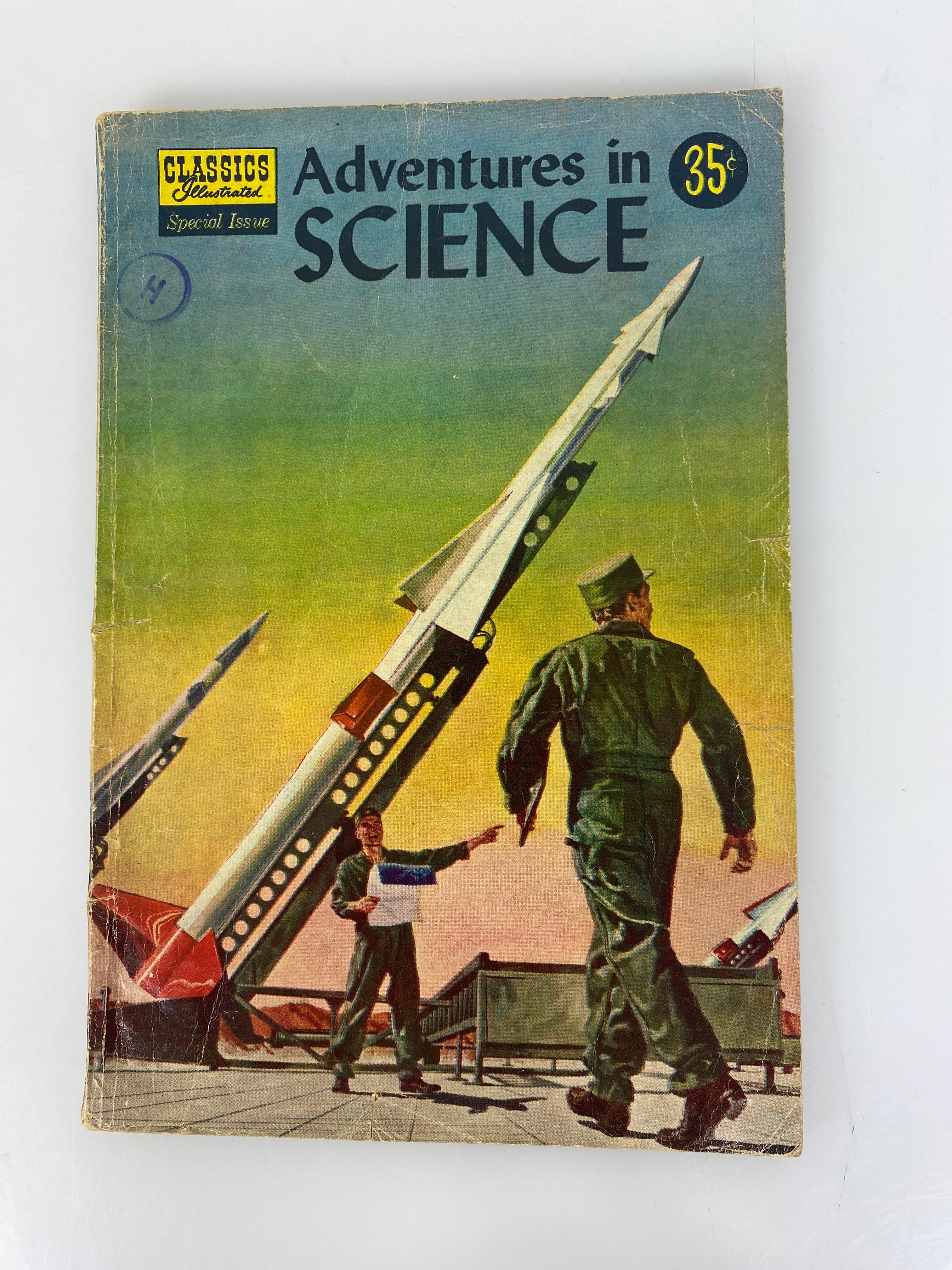 Classics Illustrated Adventures in Science 138A 1957