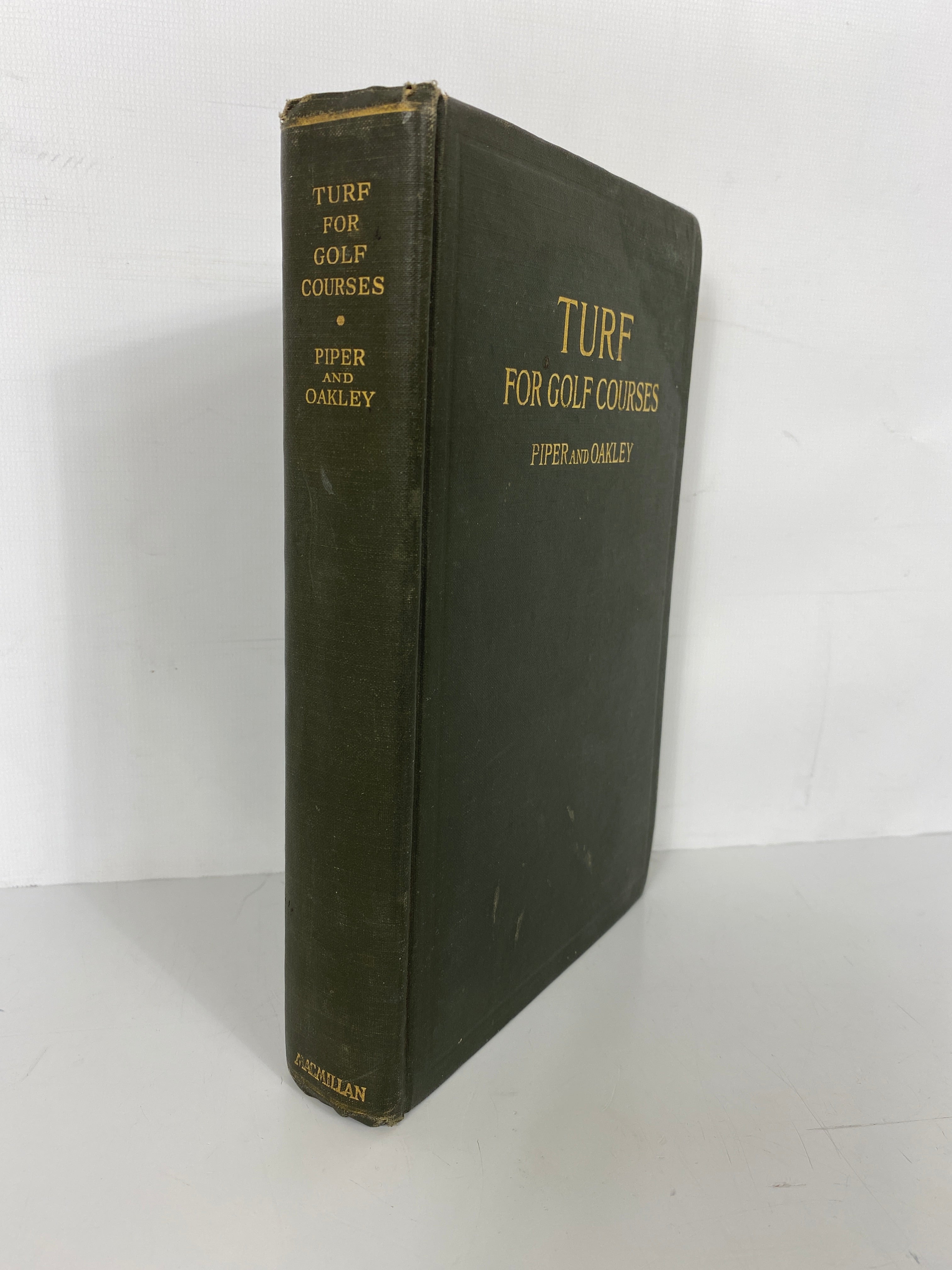 Turf For Golf Courses Piper/Oakley 1917 1st Edition HC