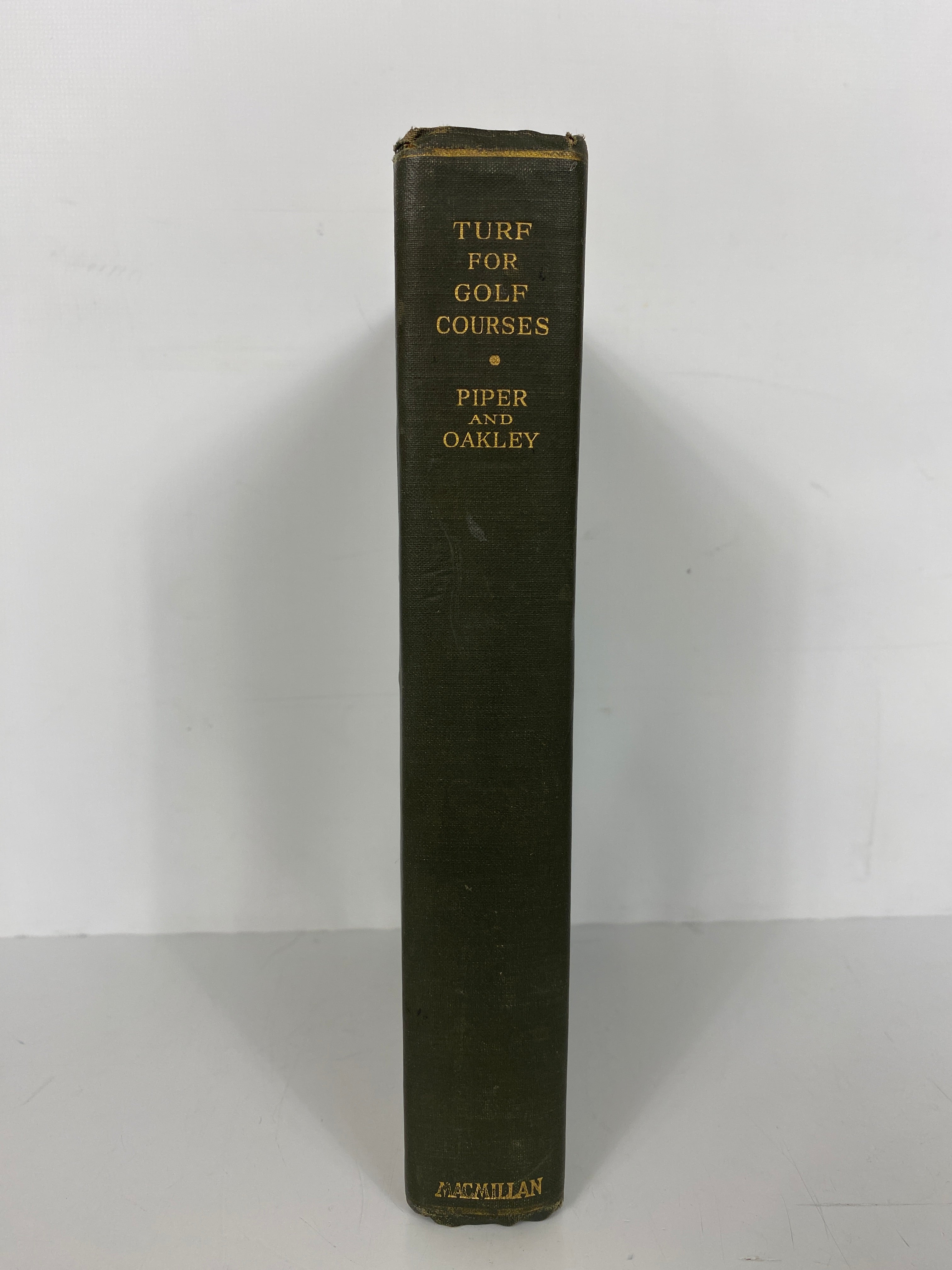 Turf For Golf Courses Piper/Oakley 1917 1st Edition HC