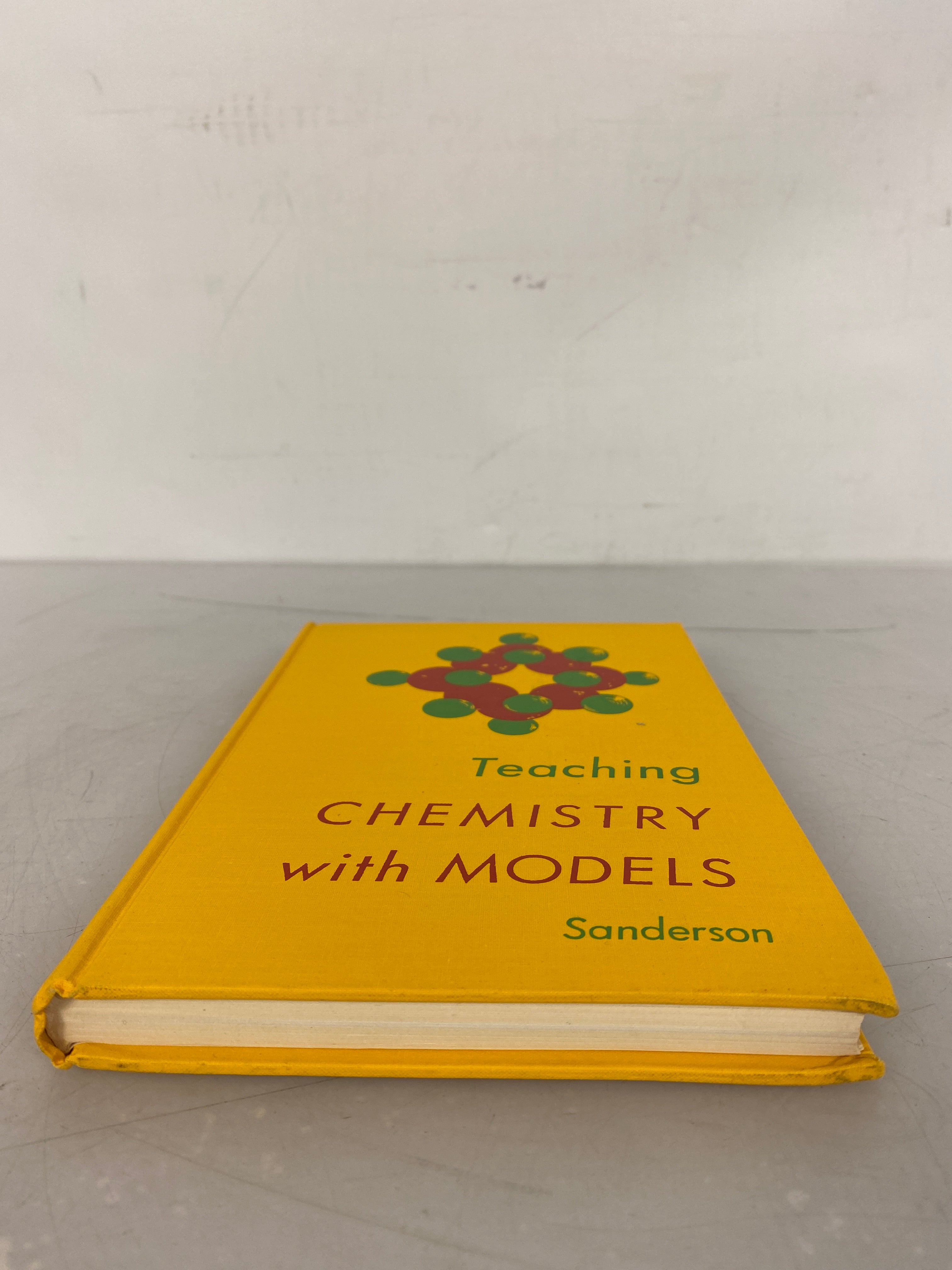 Lot of 2 Chemistry Books Teaching Chemistry with Models and Prerequisites for College Chemistry 1962-1966 HC DJ SC