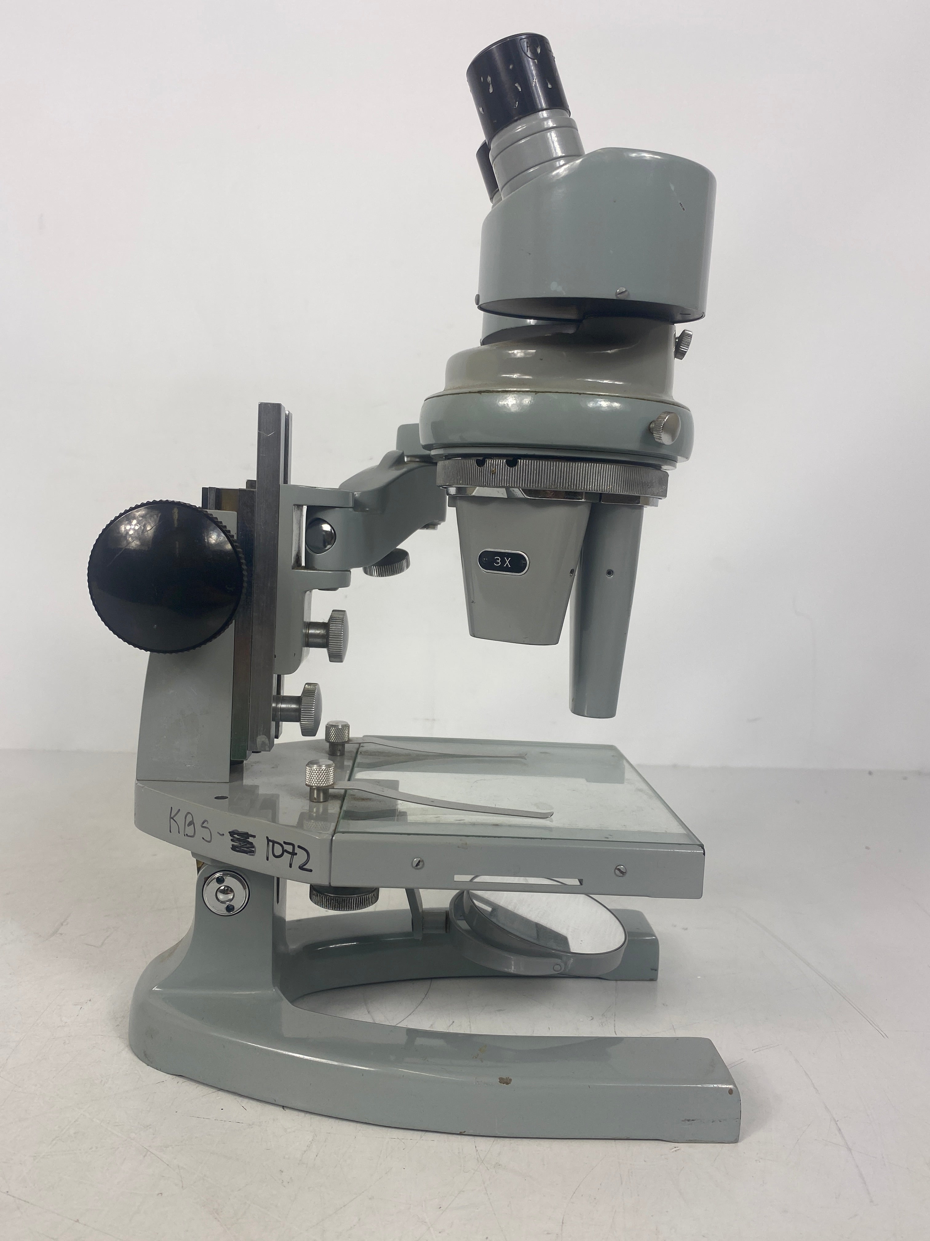 Vintage American Optical Spencer Series Model 26 Binocular Microscope with 2 Objective Lenses