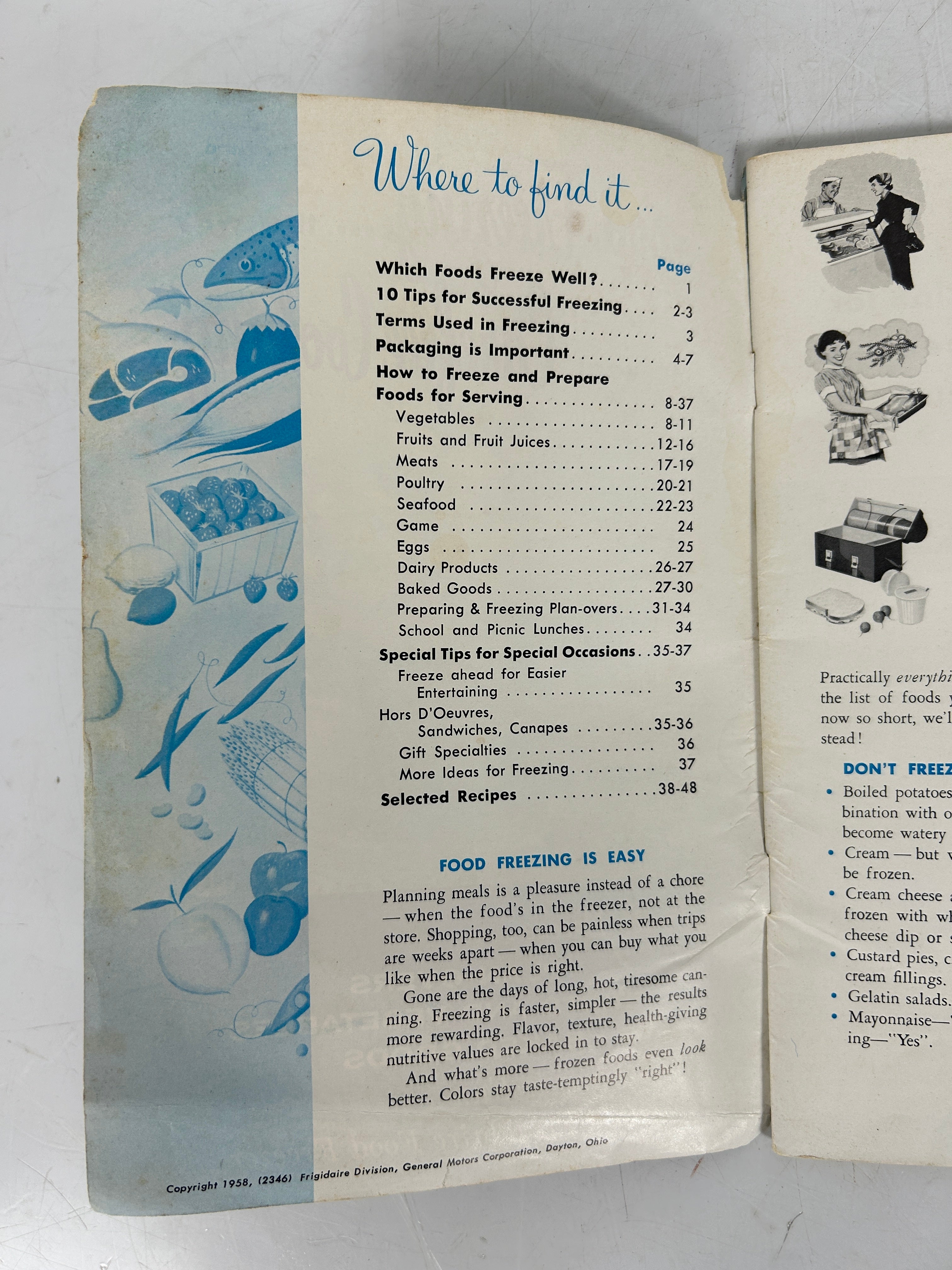 6 Vtg Recipe Booklets from Appliance Companies: Coolerator/Lorain/Robertshaw SC