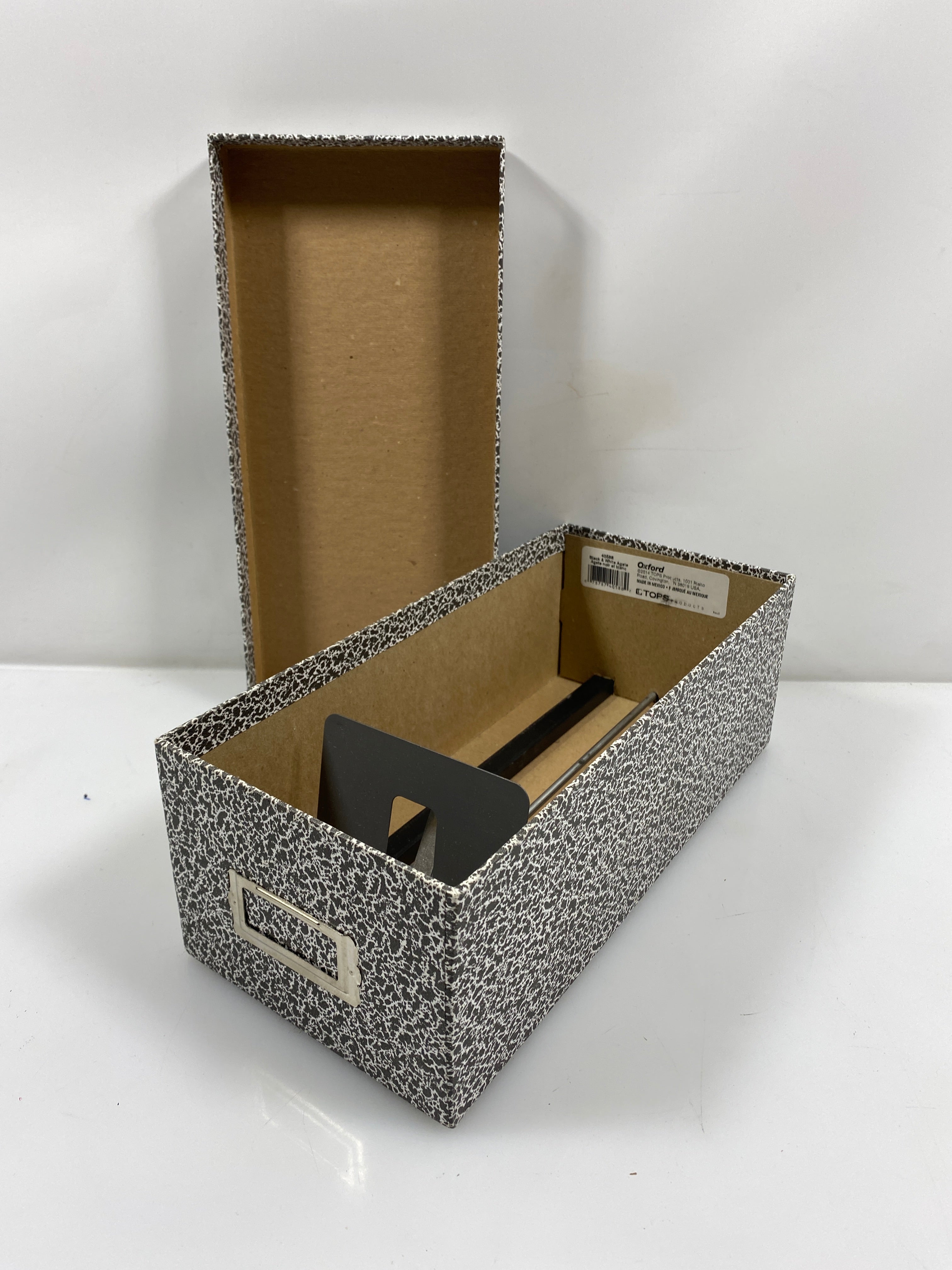 2014 Oxford 3x5 Card File Box