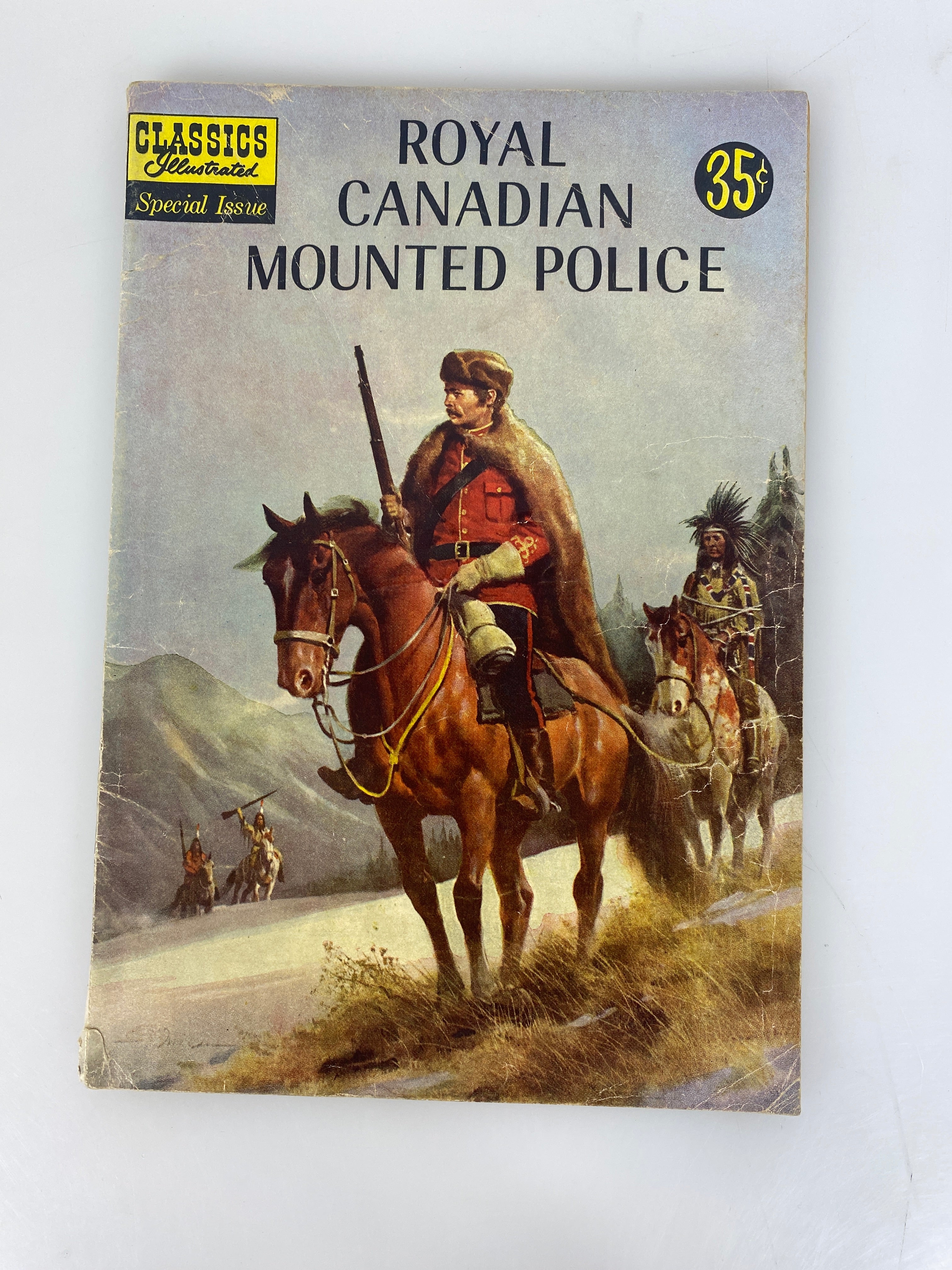 Classics Illustrated Royal Canadian Mounted Police 150A 1959