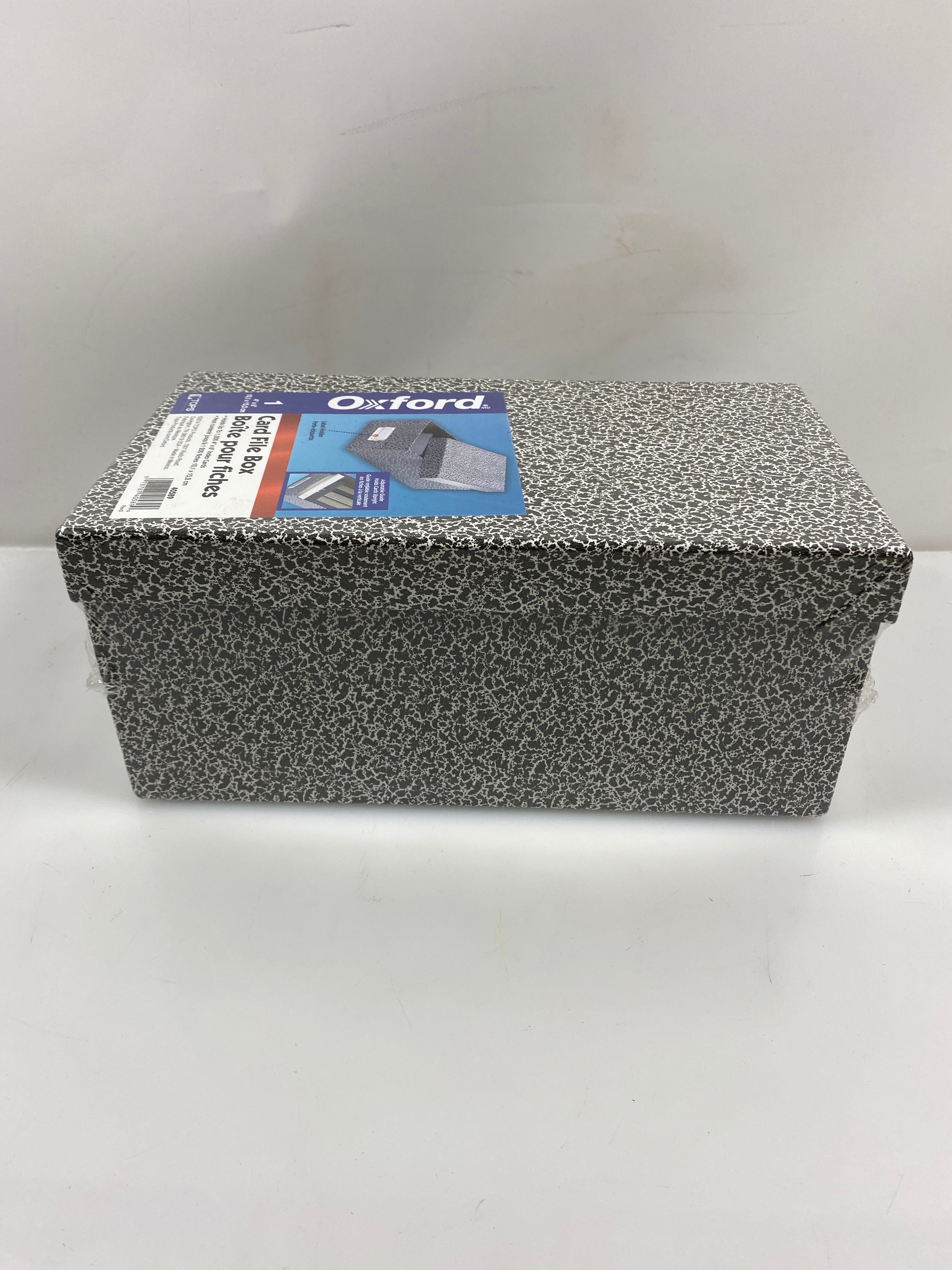 2014 Sealed Oxford 4x6 Card File Box *New*
