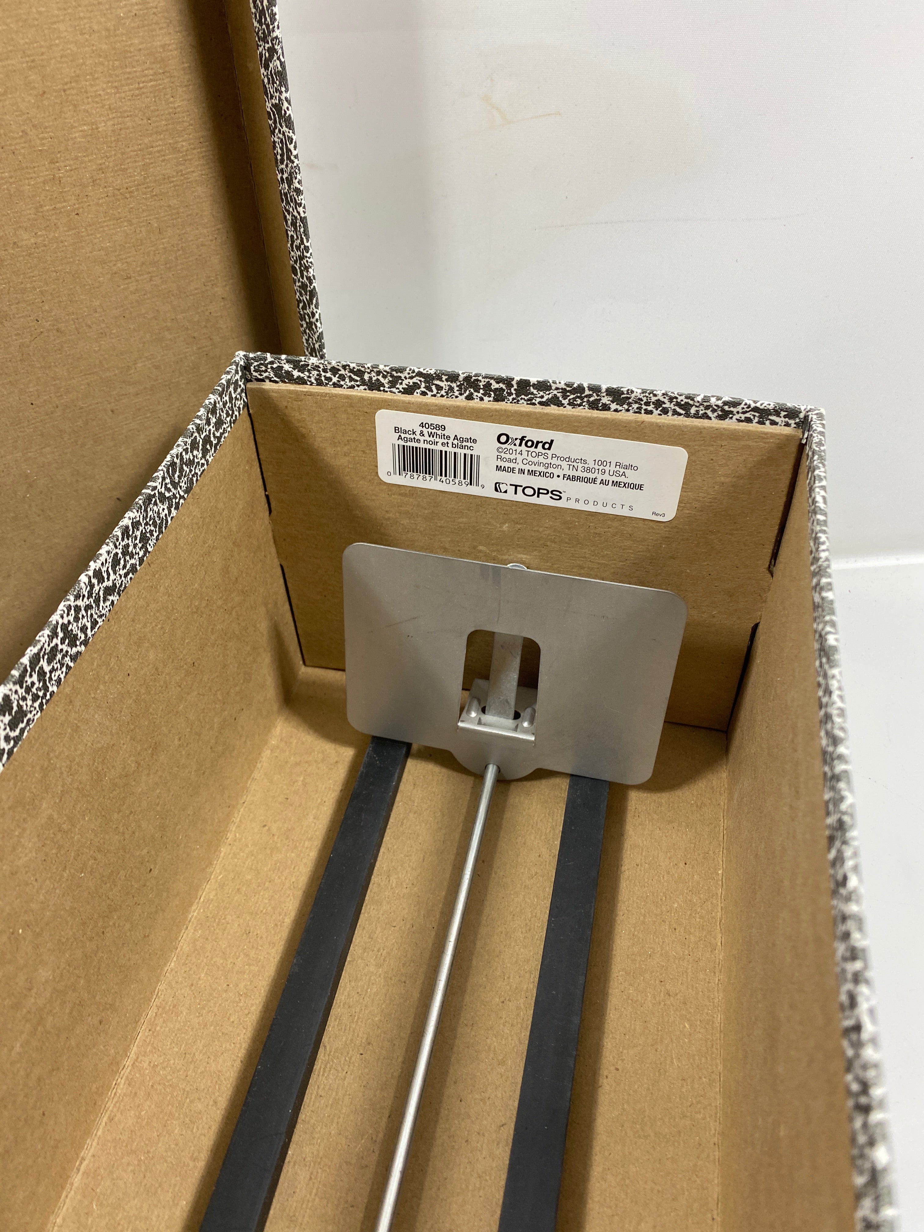 2014 Oxford 4x6 Card File Box