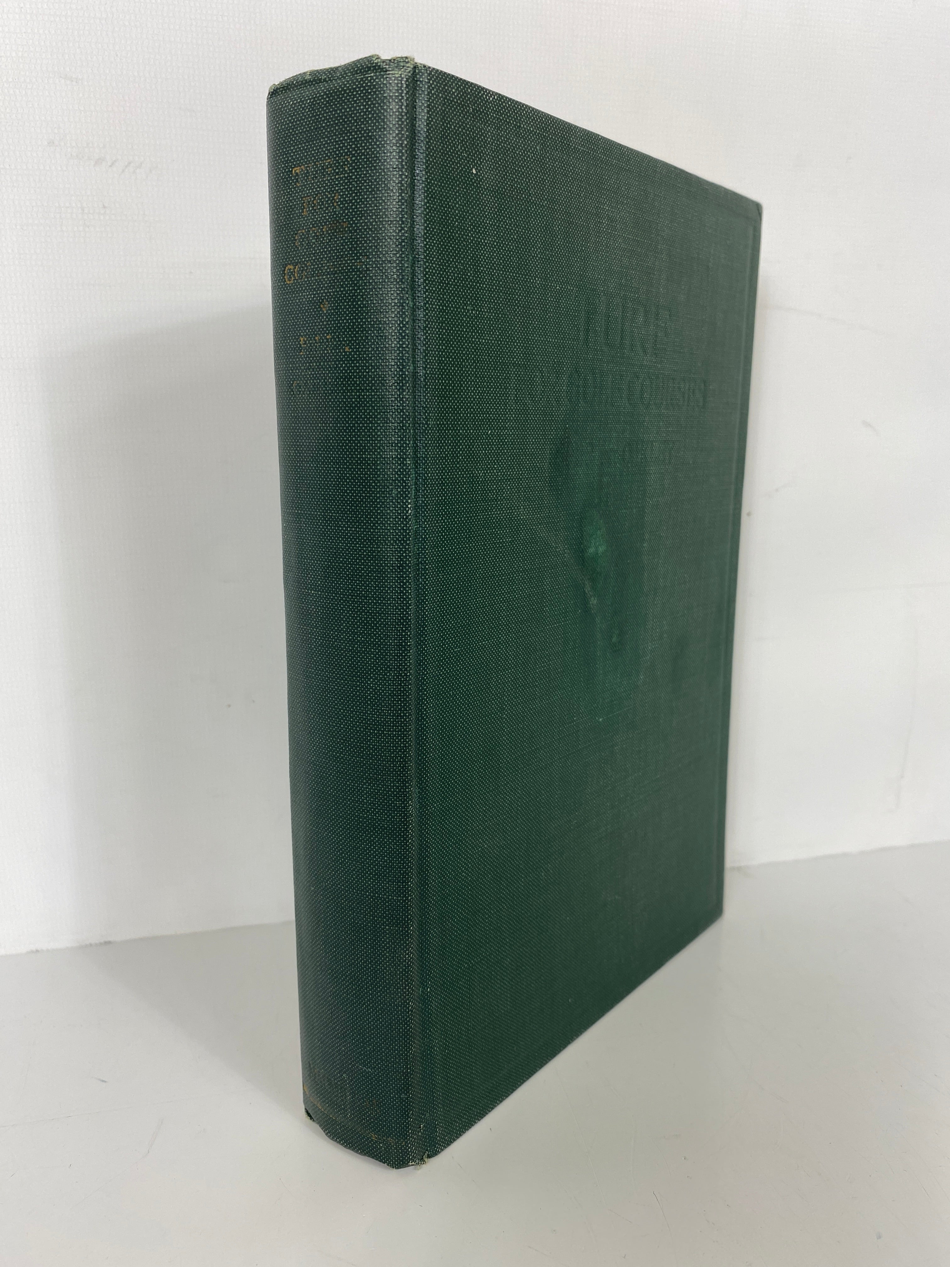 Turf For Golf Courses Piper/Oakley 1929 Vintage HC