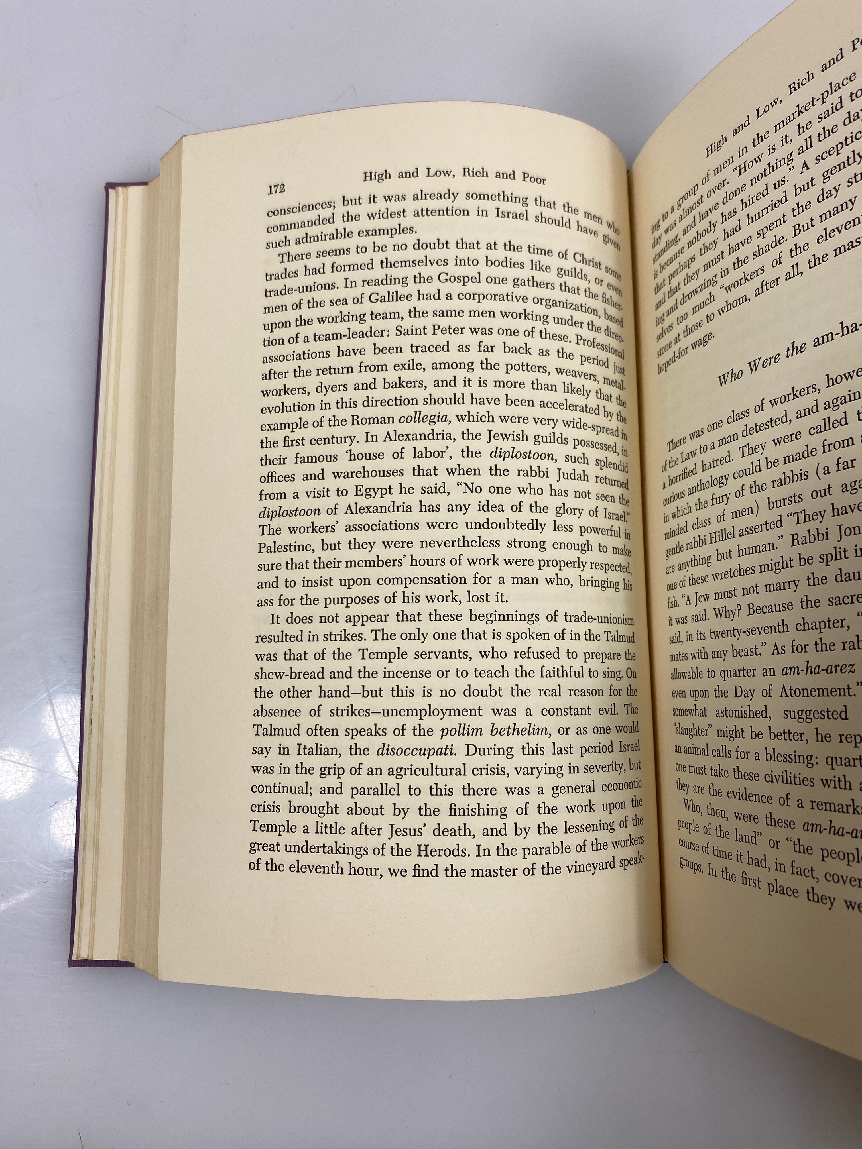 Daily Life in the Times of Jesus by Daniel-Rops Hawthorn Books 1962 HC