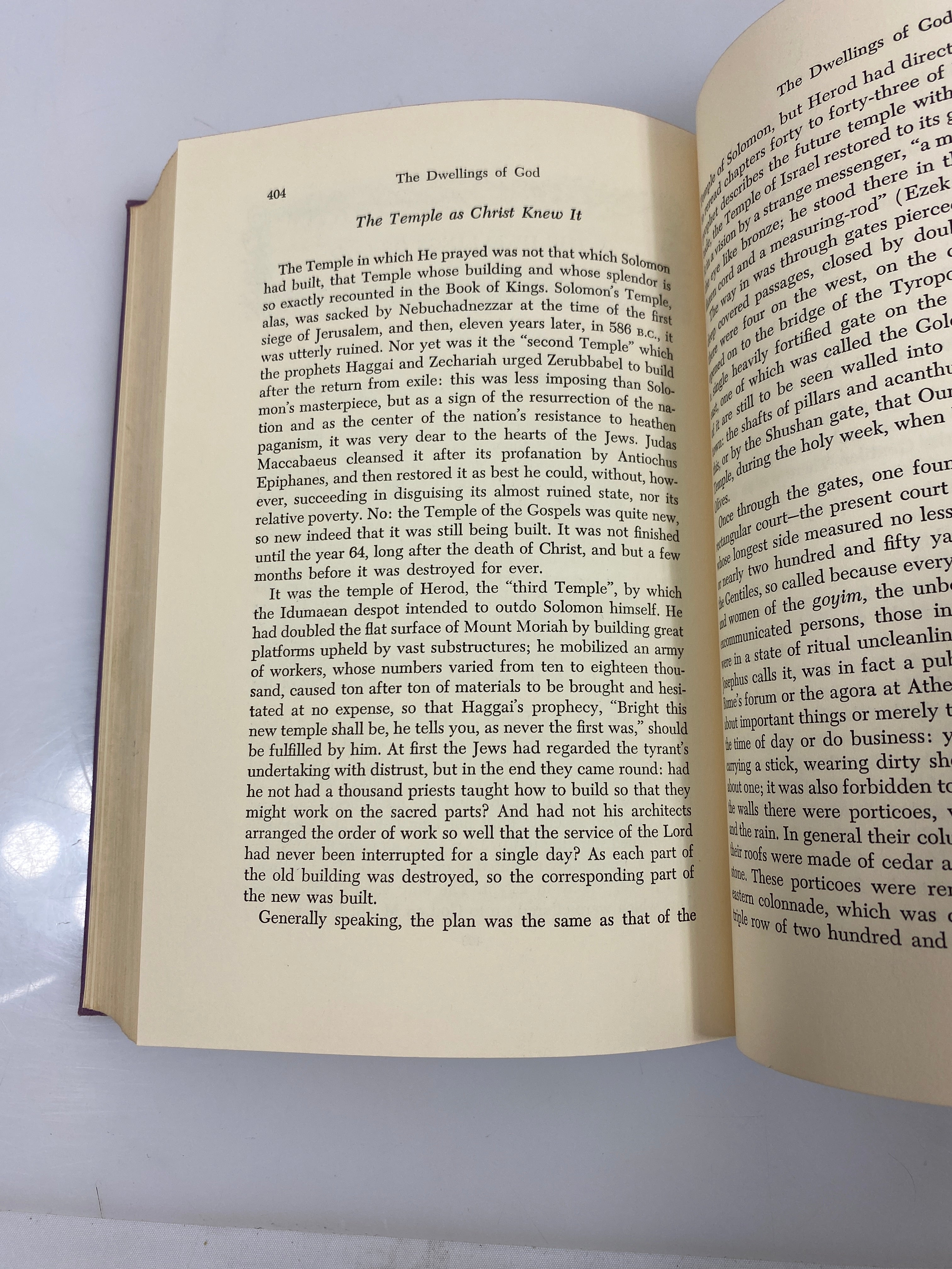 Daily Life in the Times of Jesus by Daniel-Rops Hawthorn Books 1962 HC