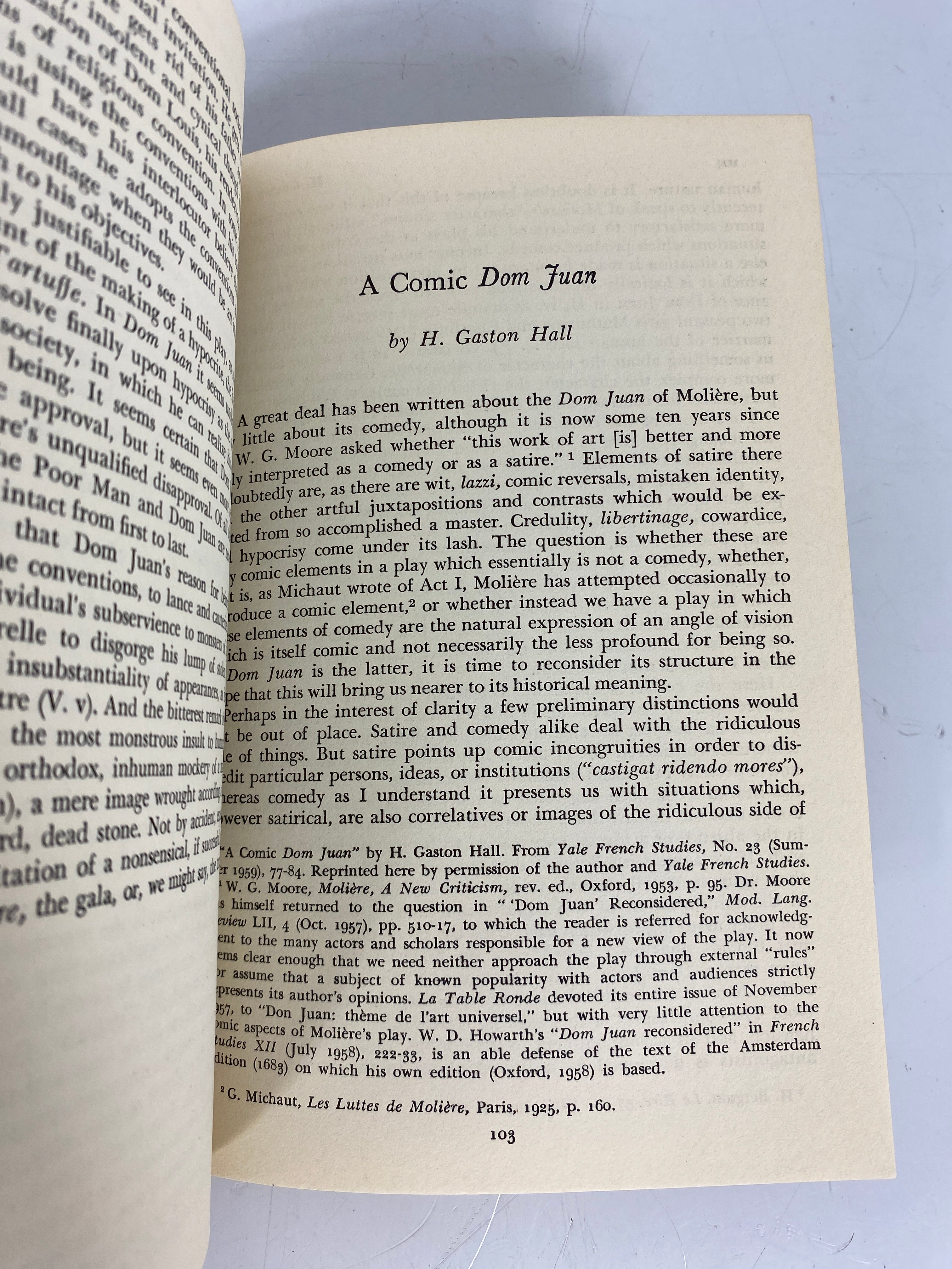 2 Vols Twentieth Century Views: Arthur Miller/Moliere 1964-69 Vintage SC