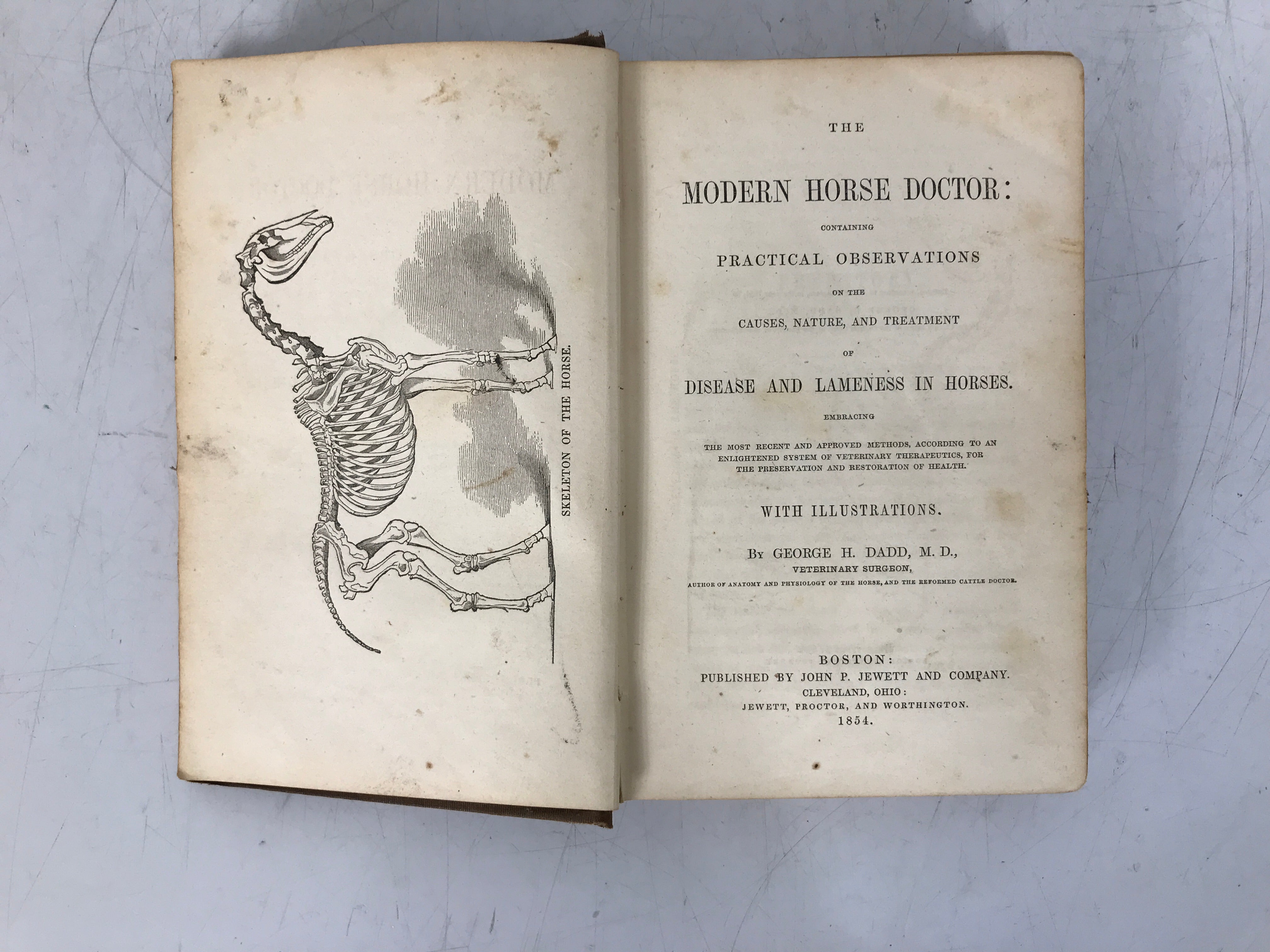 The Modern Horse Doctor George Dadd 1854 Antique HC