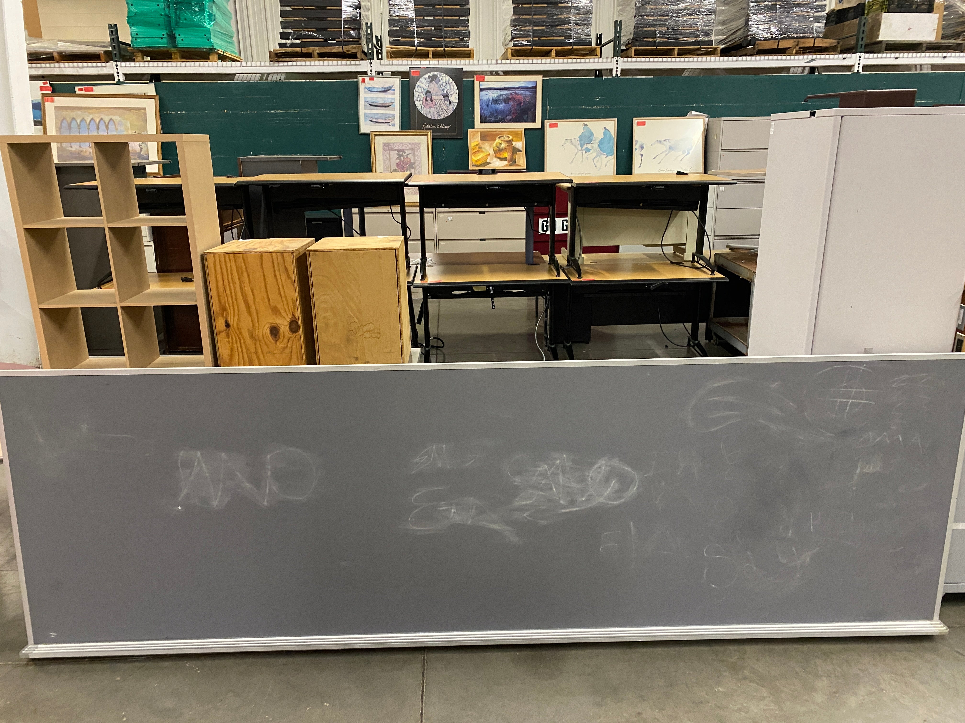 Full Size Classroom Blackboard 11 Ft