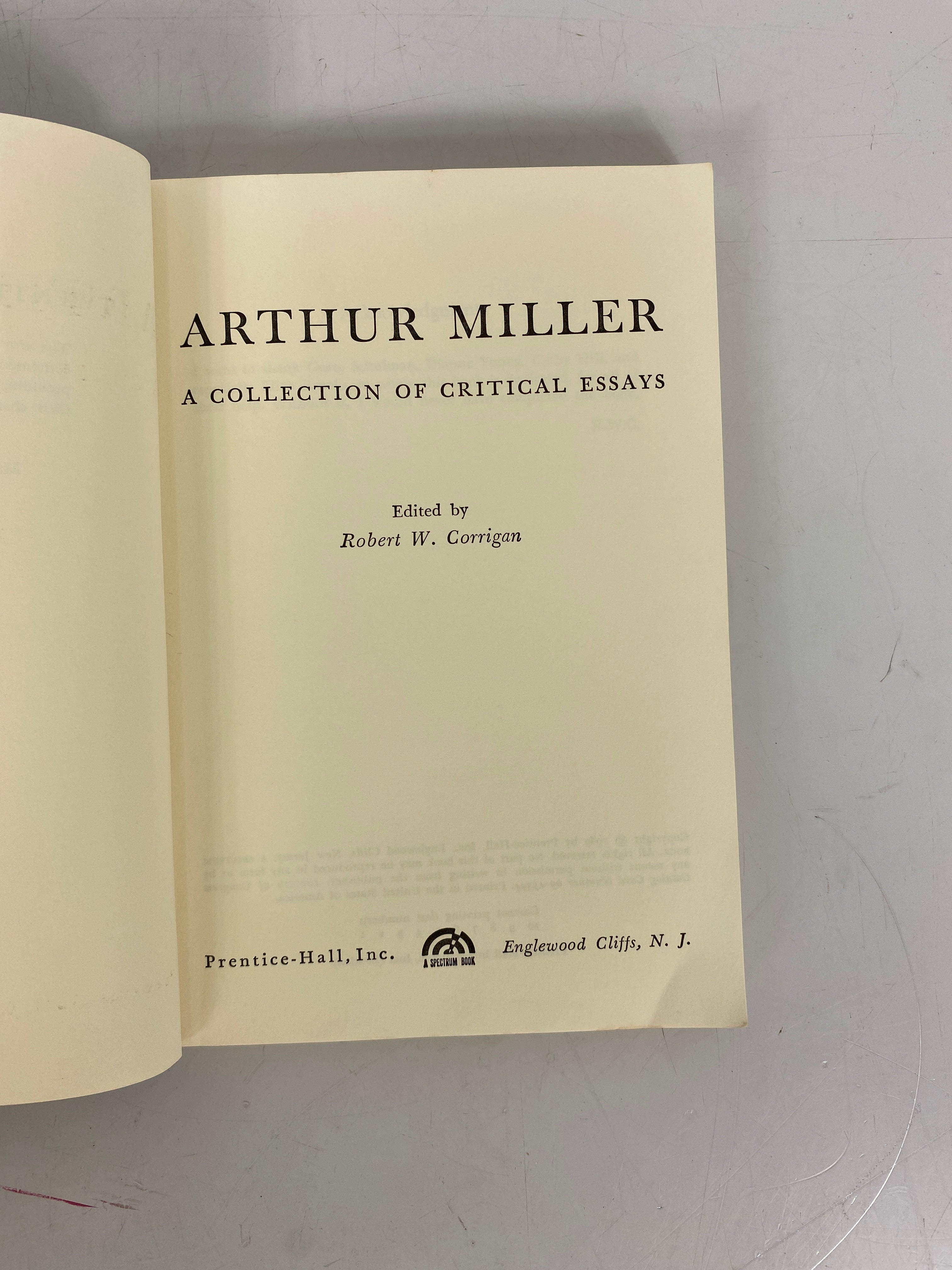 2 Vols Twentieth Century Views: Arthur Miller/Moliere 1964-69 Vintage SC