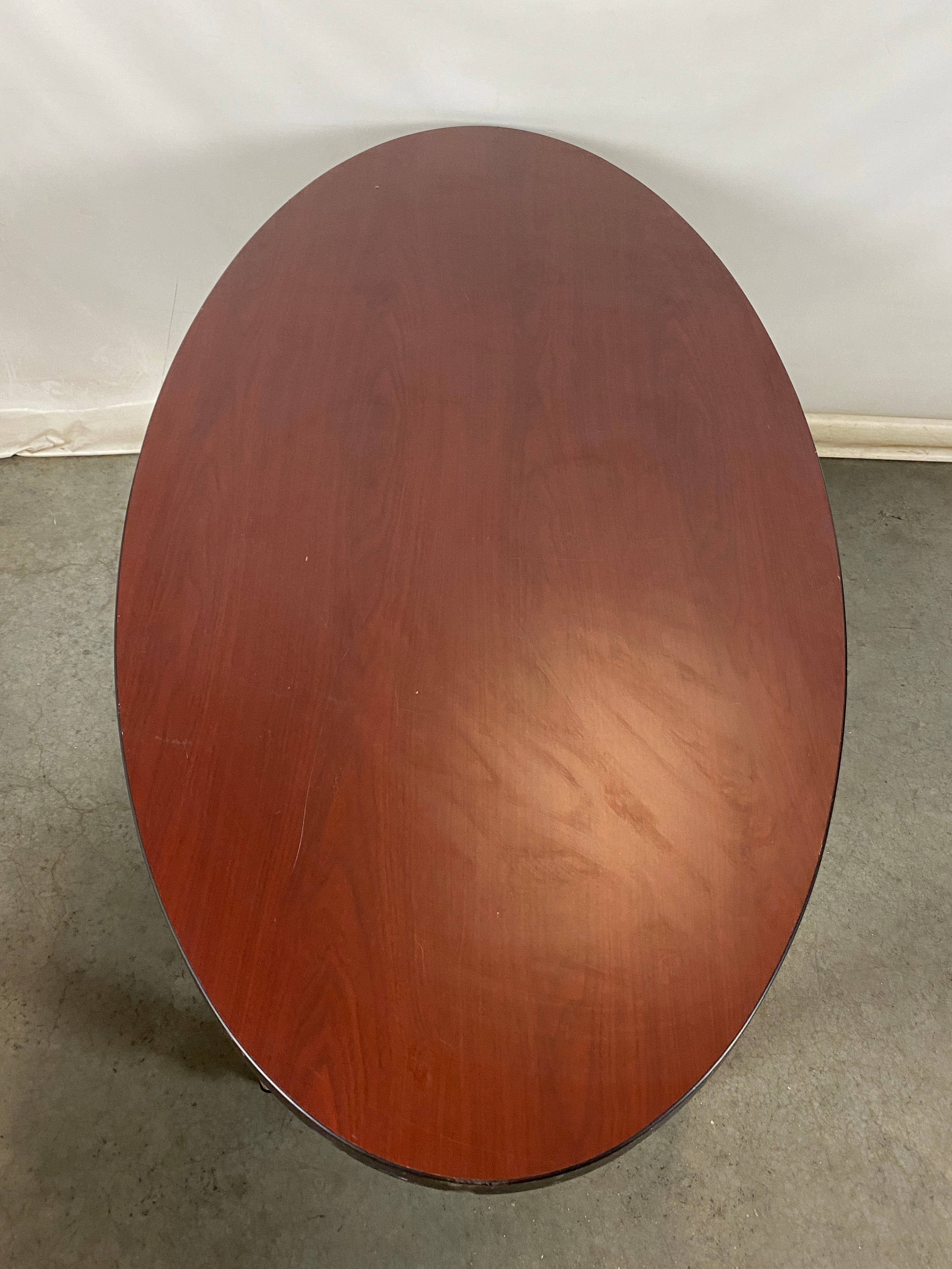 Laminate Oval Desk