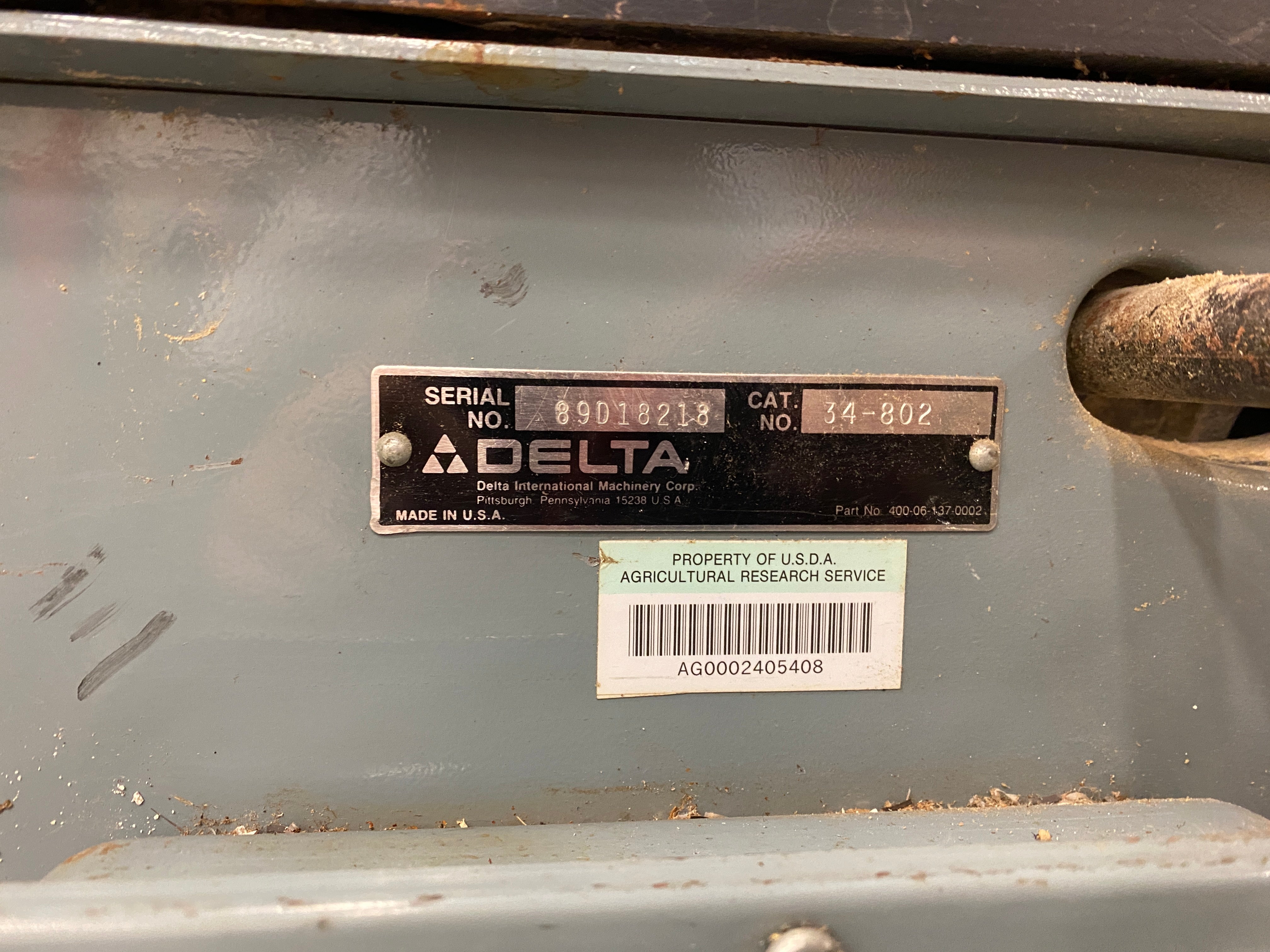 Delta Unisaw Table Saw 34-802