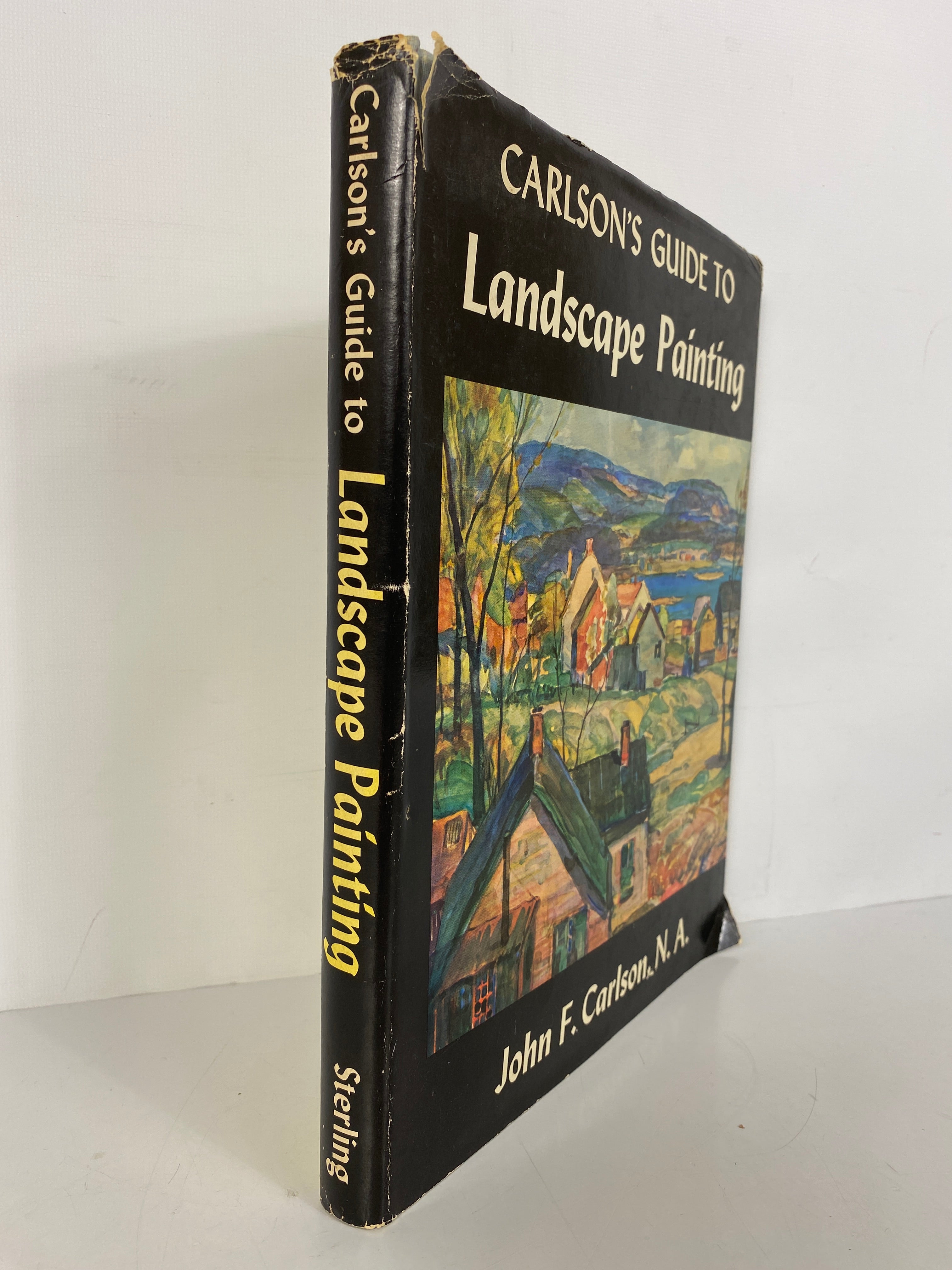 Carlson's Guide to Landscape Painting 1958 Enlarged Edition HC DJ