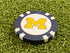 University of Michigan Magnetic Poker Chip Golf Ball Marker