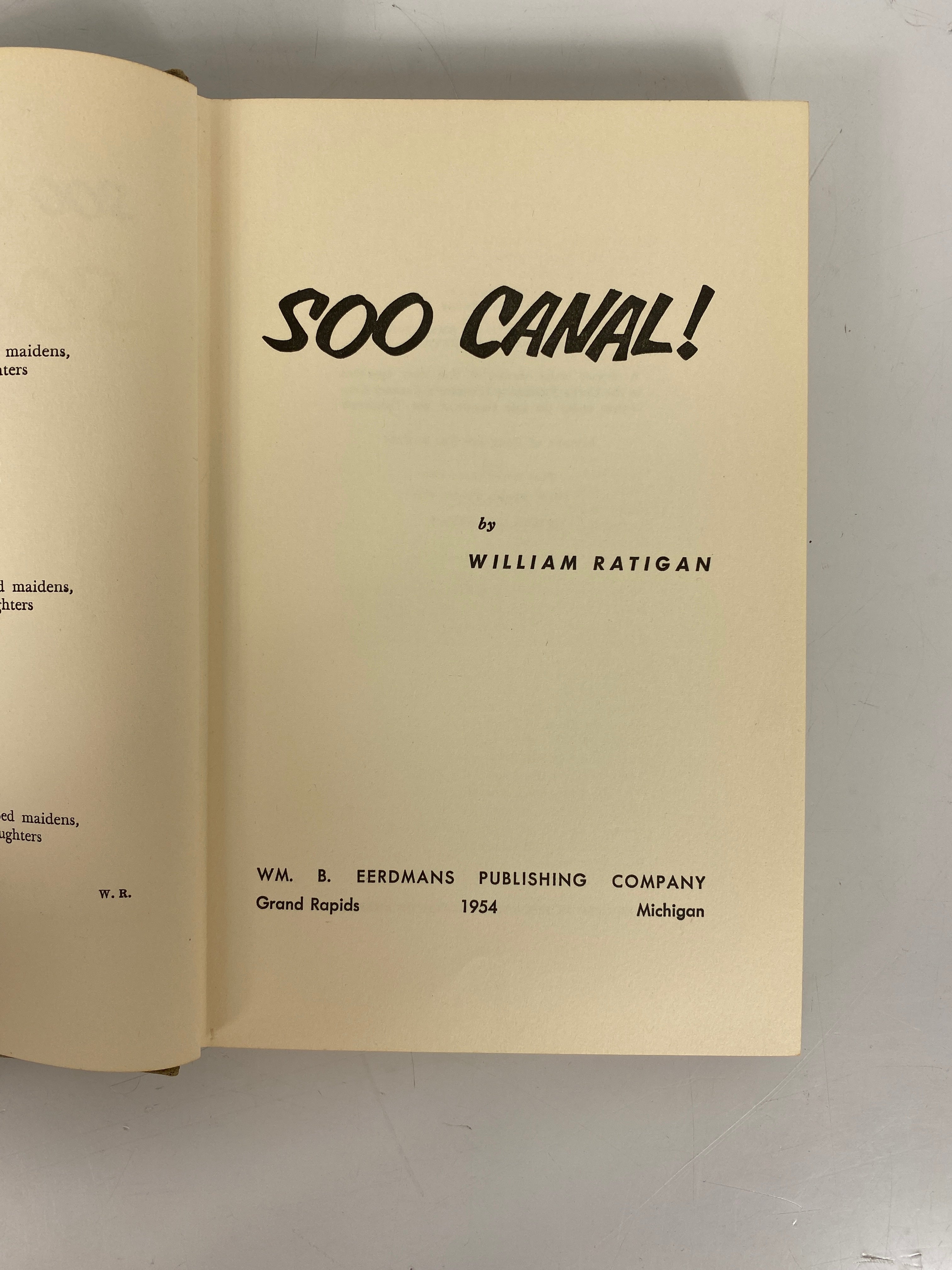 Lot of 2: Soo Canal! by Ratigan/Great Lakes Country by McKee 1954-66 HCDJ