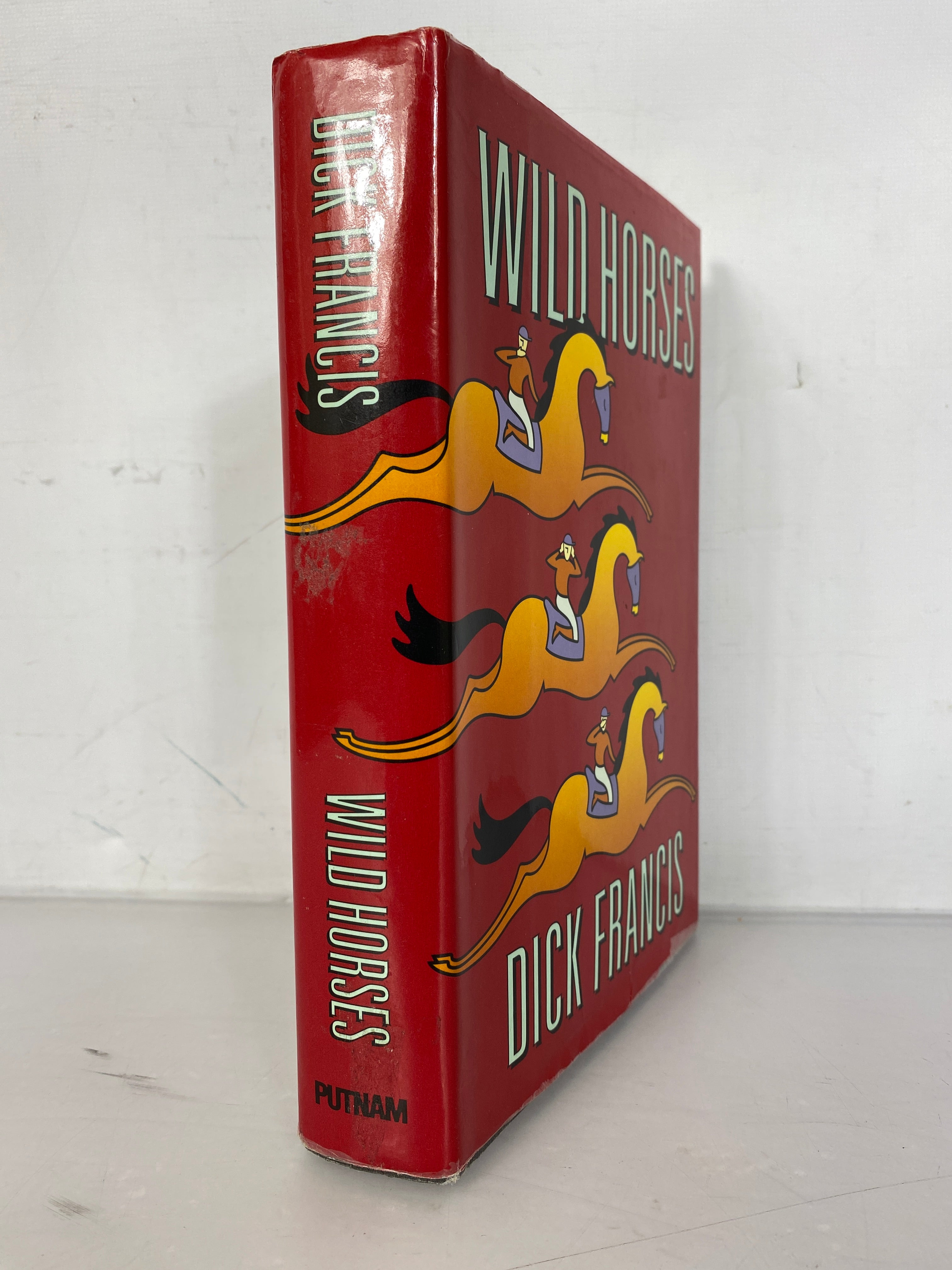 Signed First Edition Wild Horses by Dick Francis 1994 HC DJ