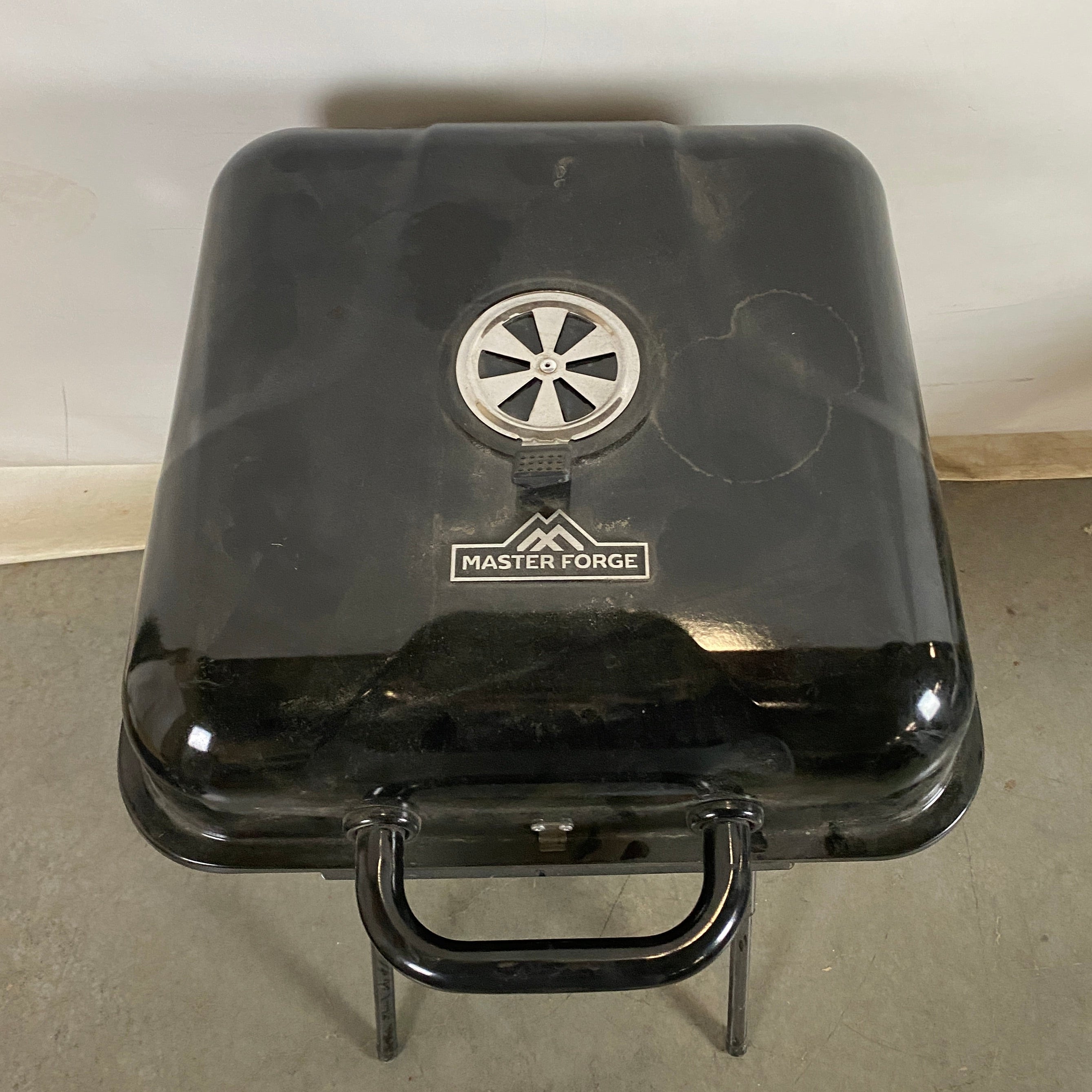 Master Forge Black Portable Charcoal Grill