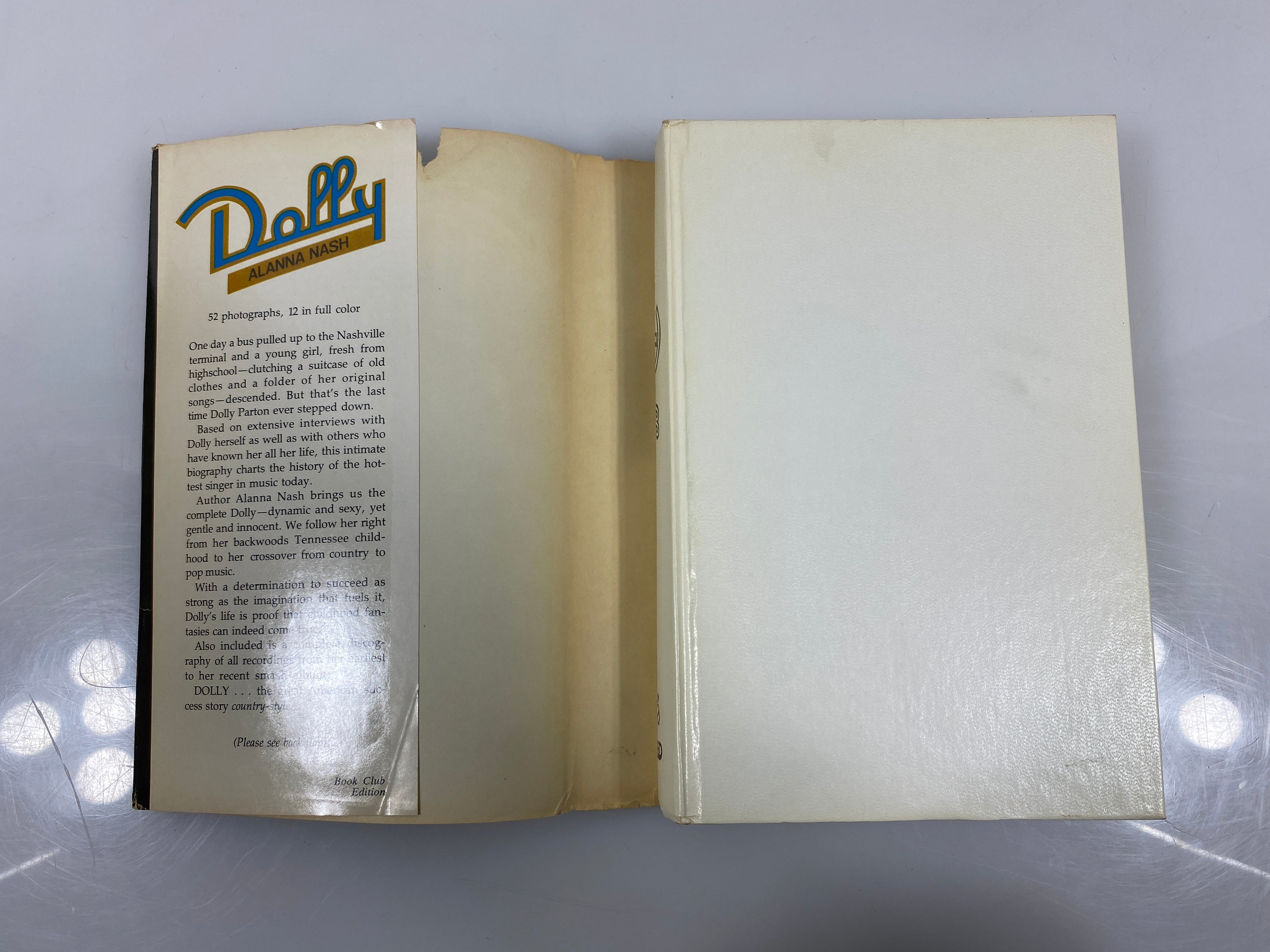 Dolly by Alanna Nash 1978 HCDJ