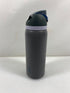 Owala Grey  w/ Bluish Lid Water Bottle 32oz