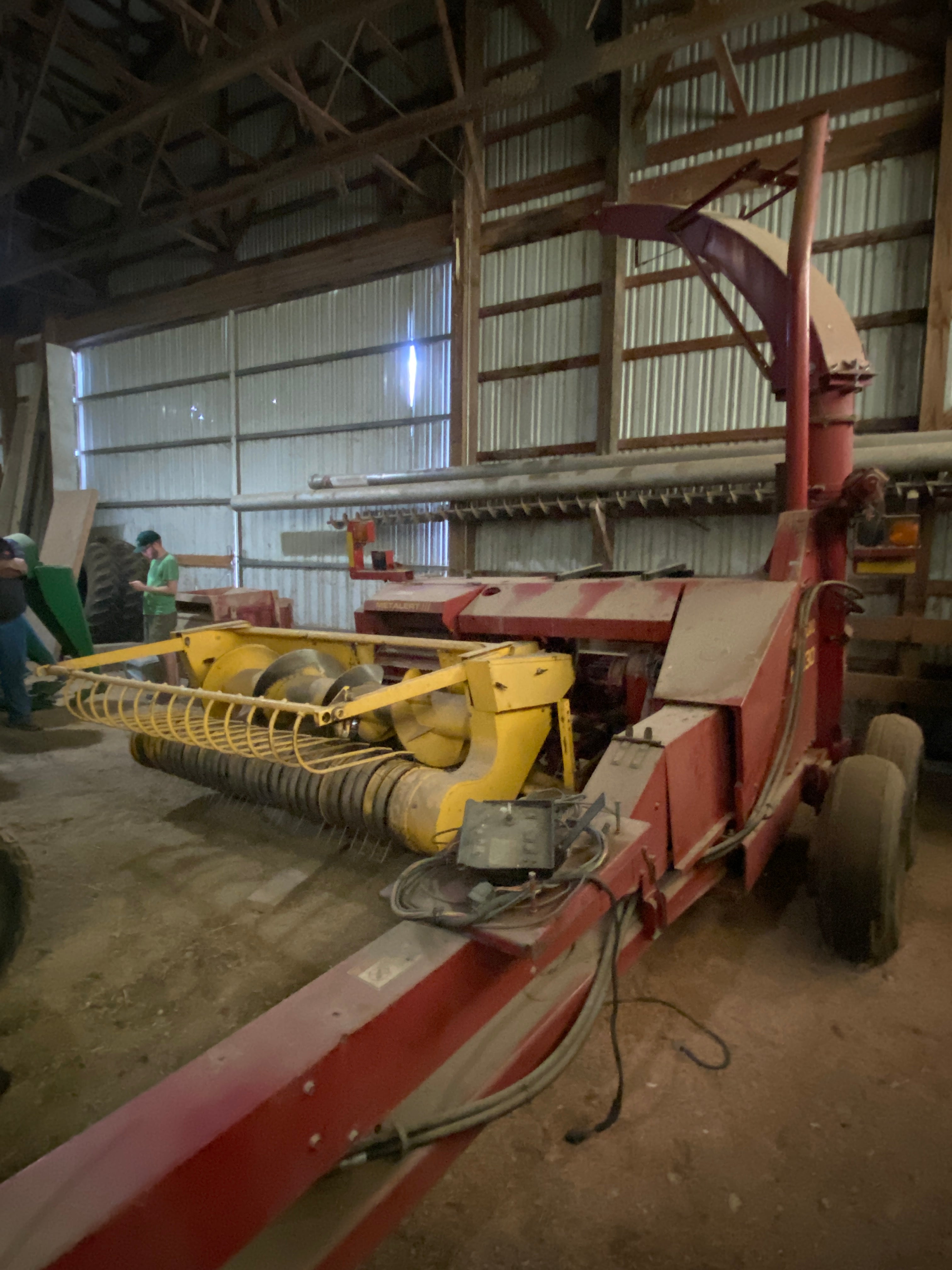 New Holland FP230 Forage Harvester and 2 Row Corn Head