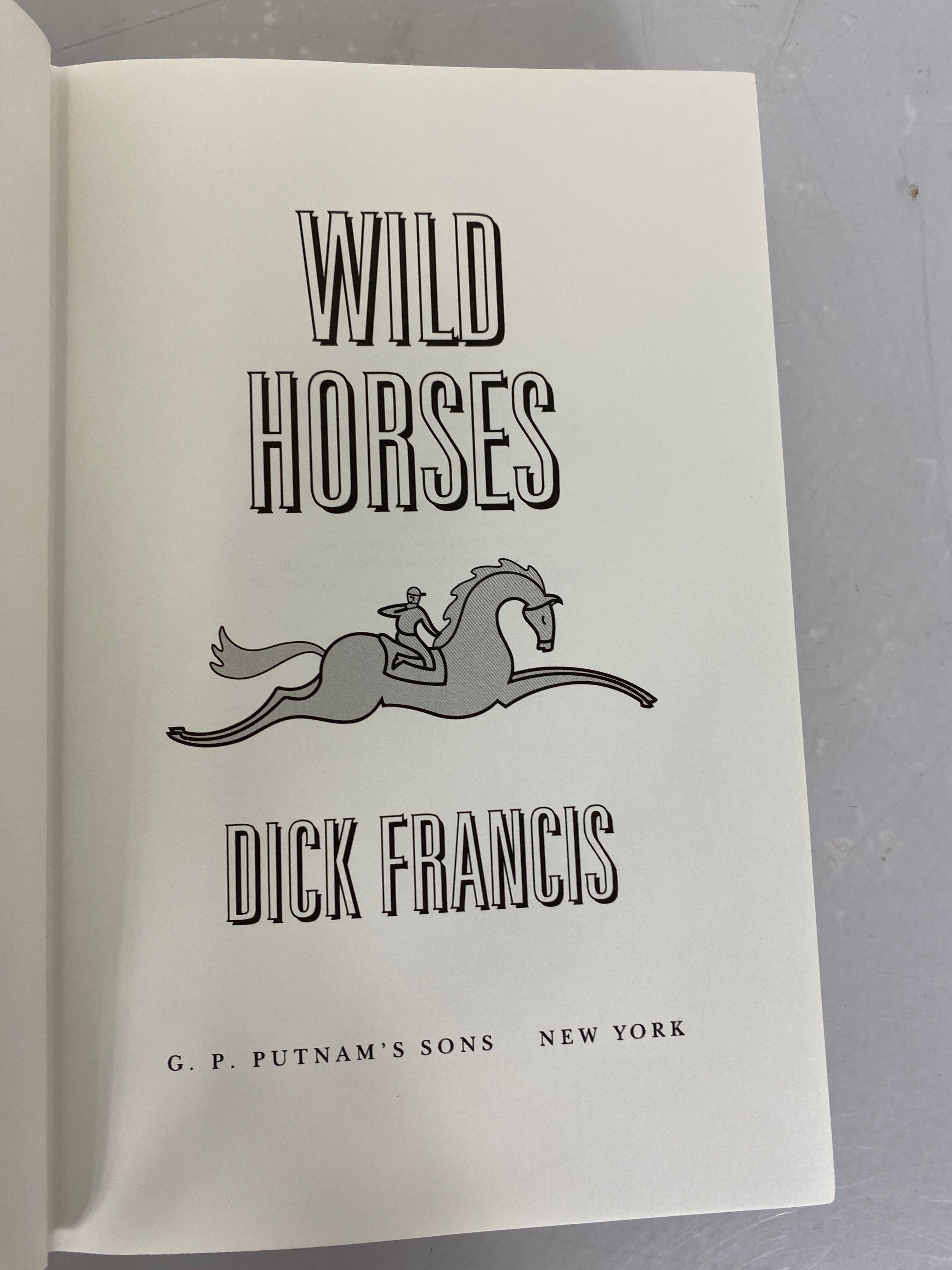 Wild Horses by Dick Francis Signed First Edition 1994 HC DJ