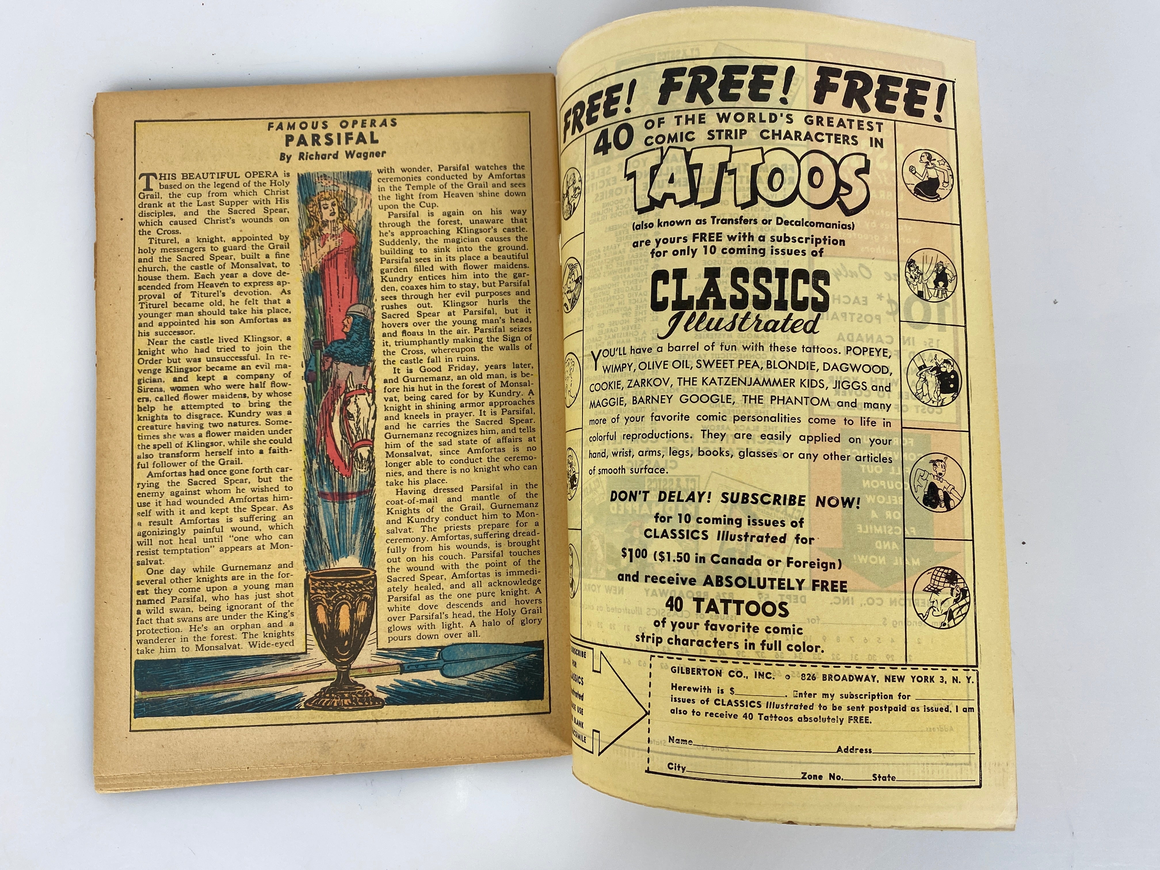 Classics Illustrated The Cloister and the Hearth No. 66 hrn67