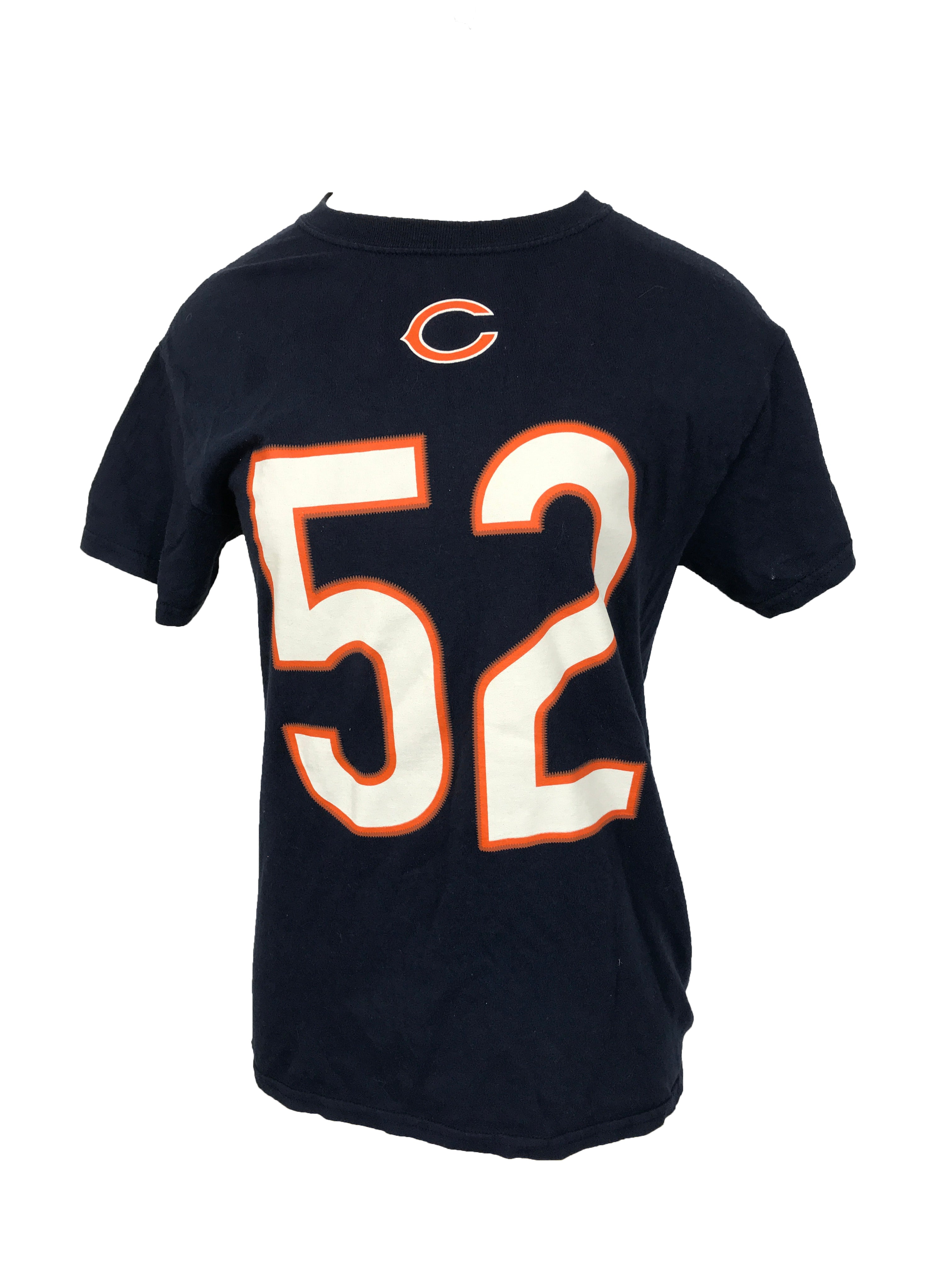 Chicago Bears Khalil Mack #52 Football T-Shirt Unisex Small