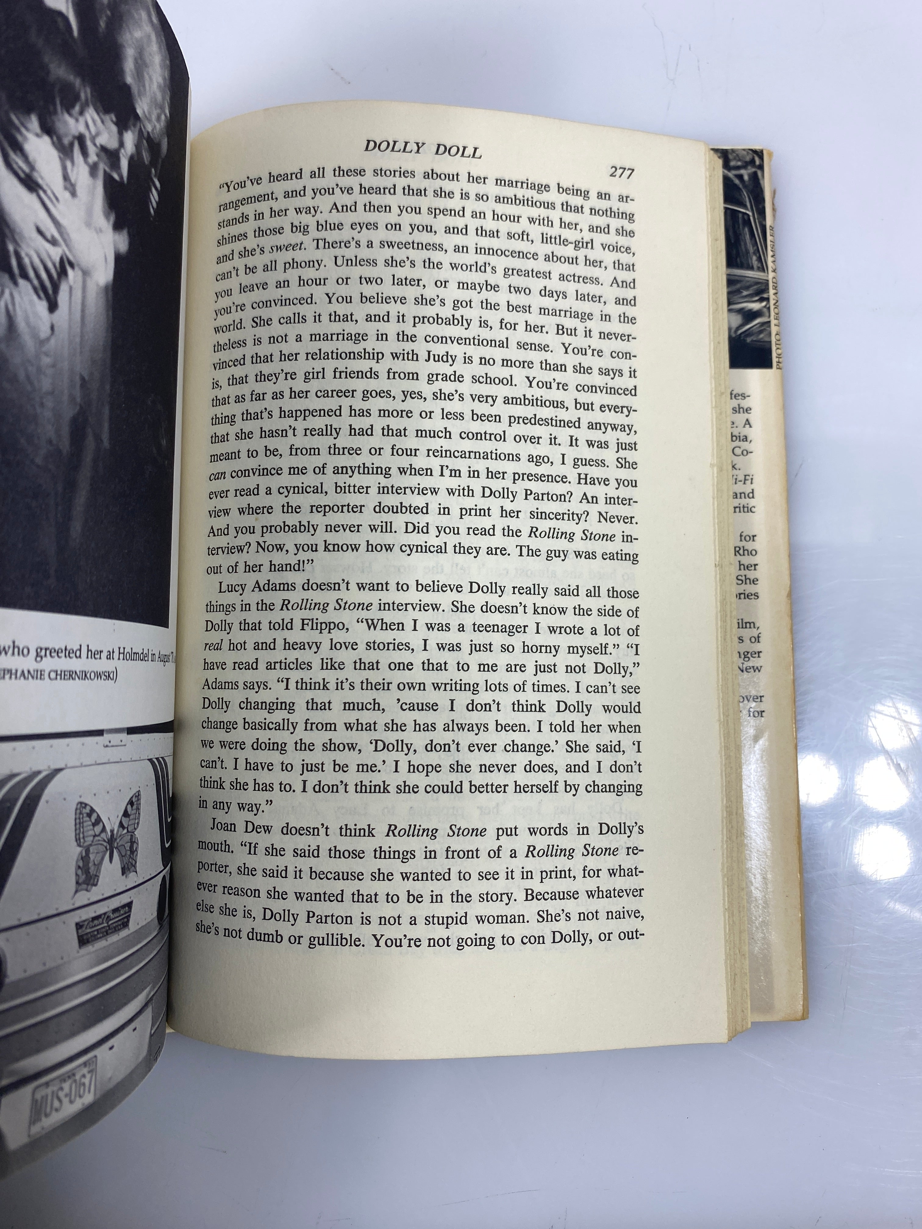 Dolly by Alanna Nash 1978 HCDJ