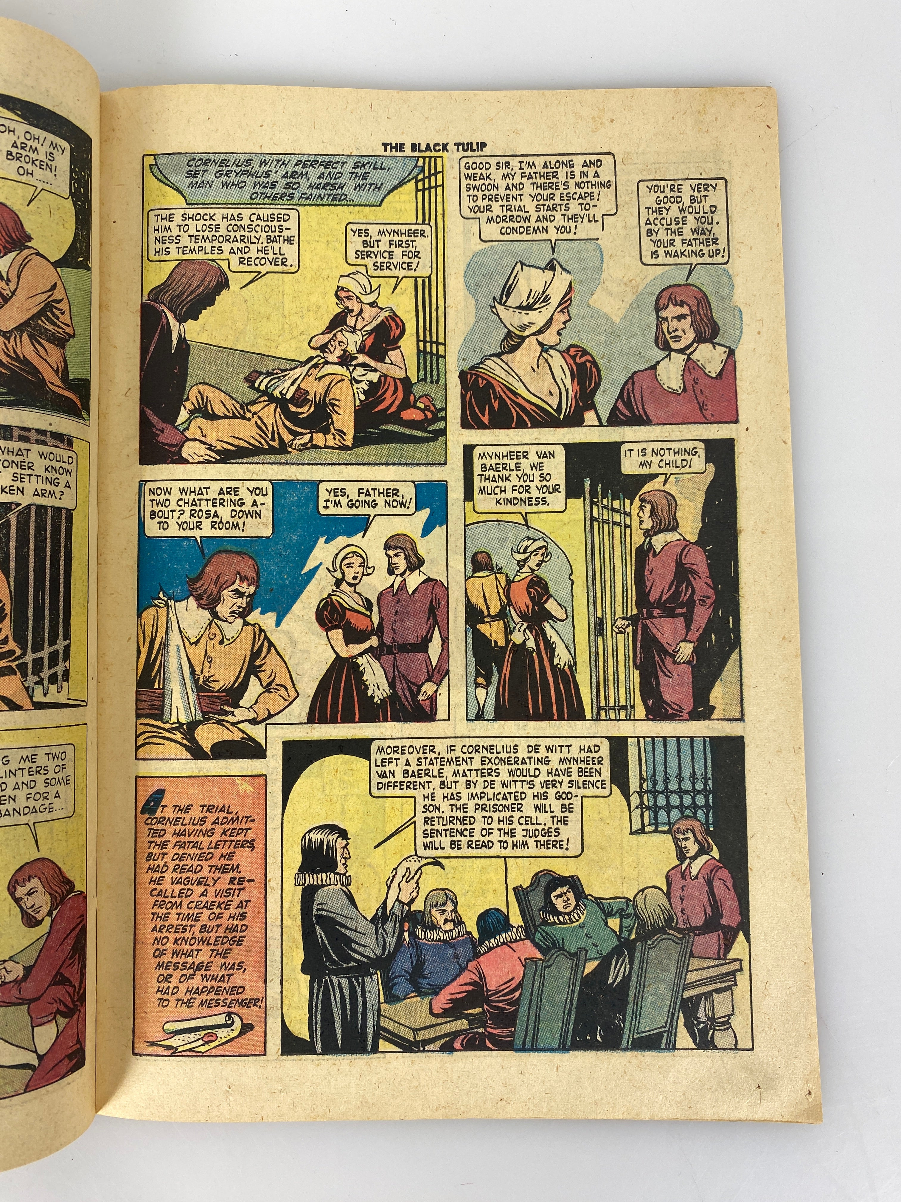 Classics Illustrated The Black Tulip No. 73 hrn75
