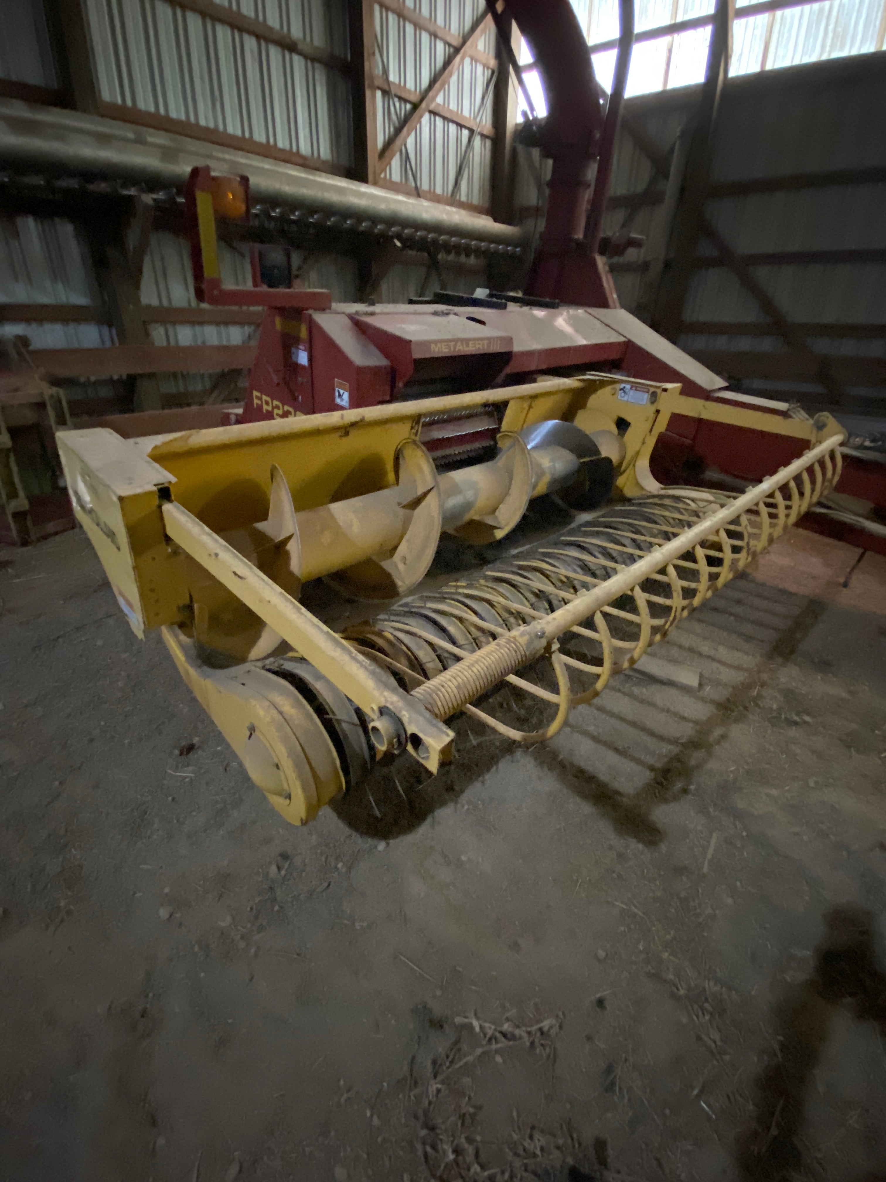 New Holland FP230 Forage Harvester and 2 Row Corn Head