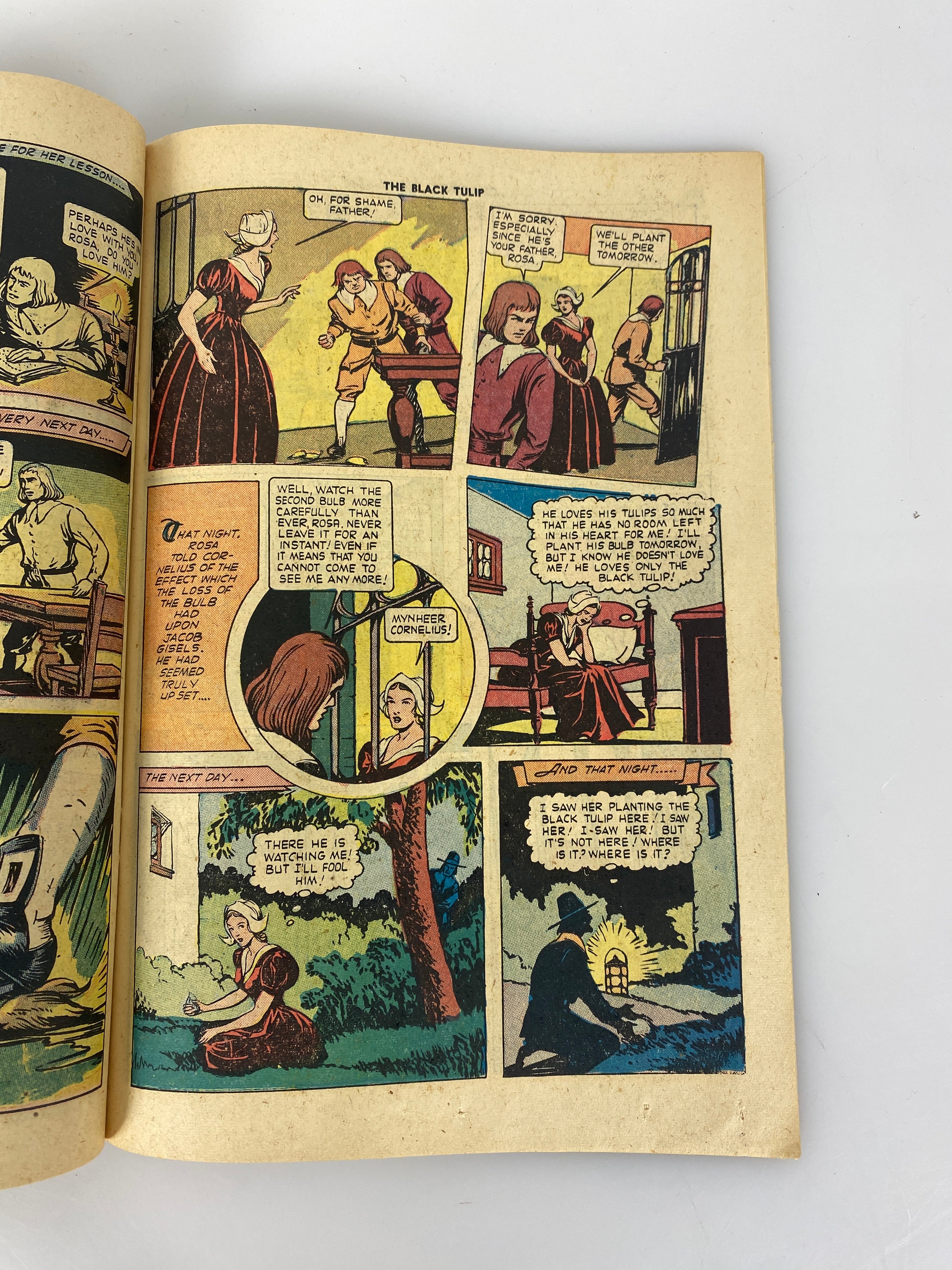 Classics Illustrated The Black Tulip No. 73 hrn75