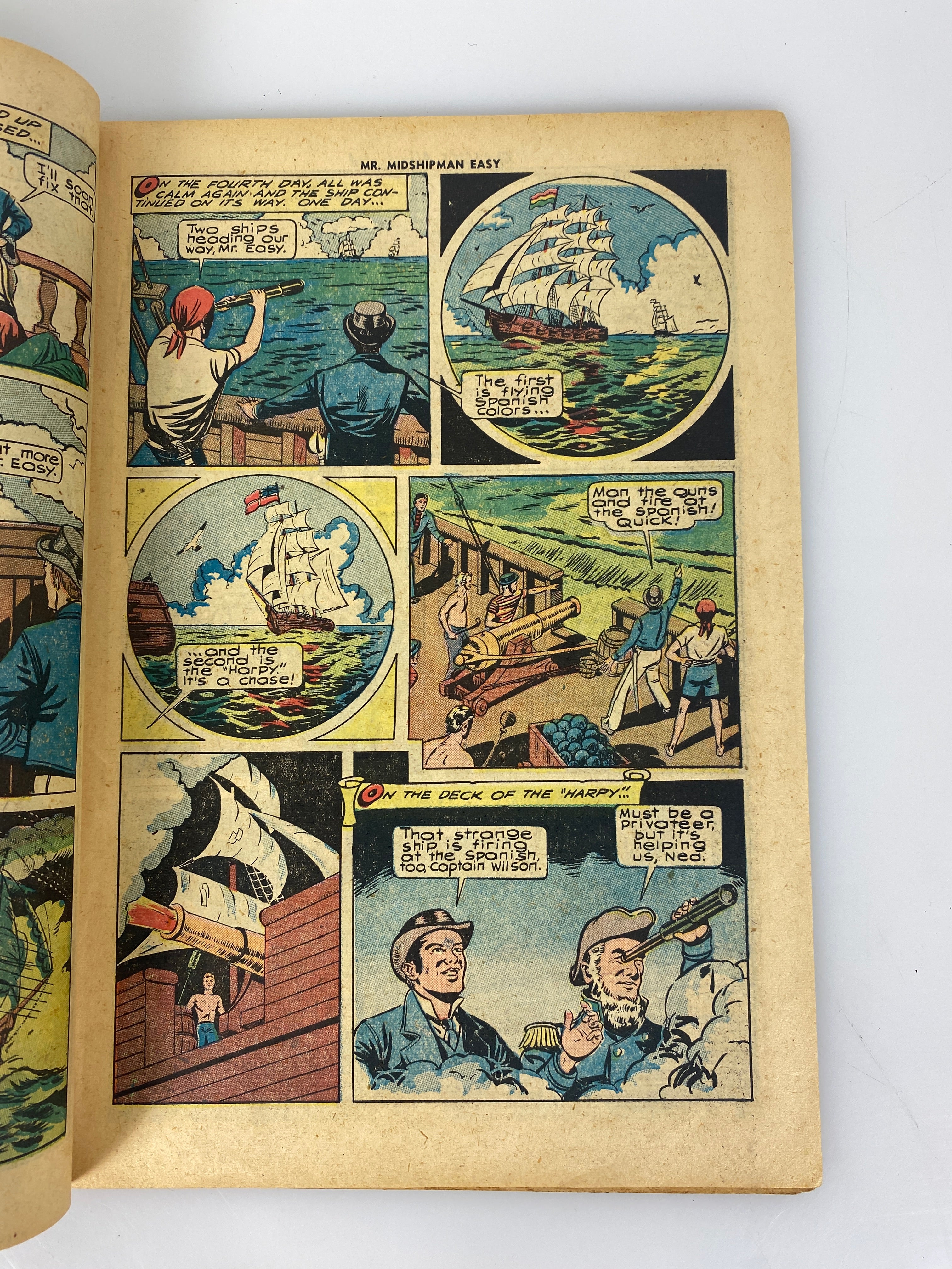 Classics Illustrated Mr. Midshipman Easy No. 74 hrn75
