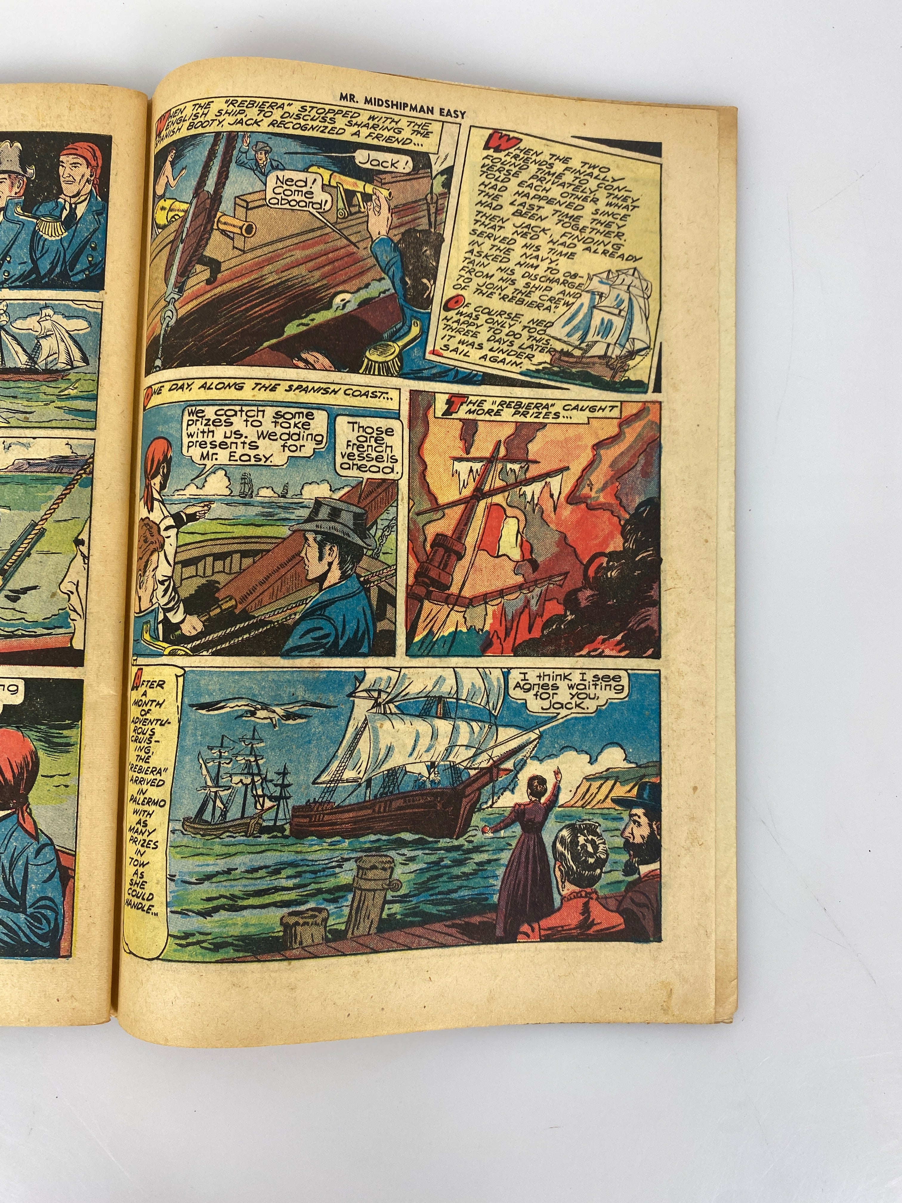 Classics Illustrated Mr. Midshipman Easy No. 74 hrn75