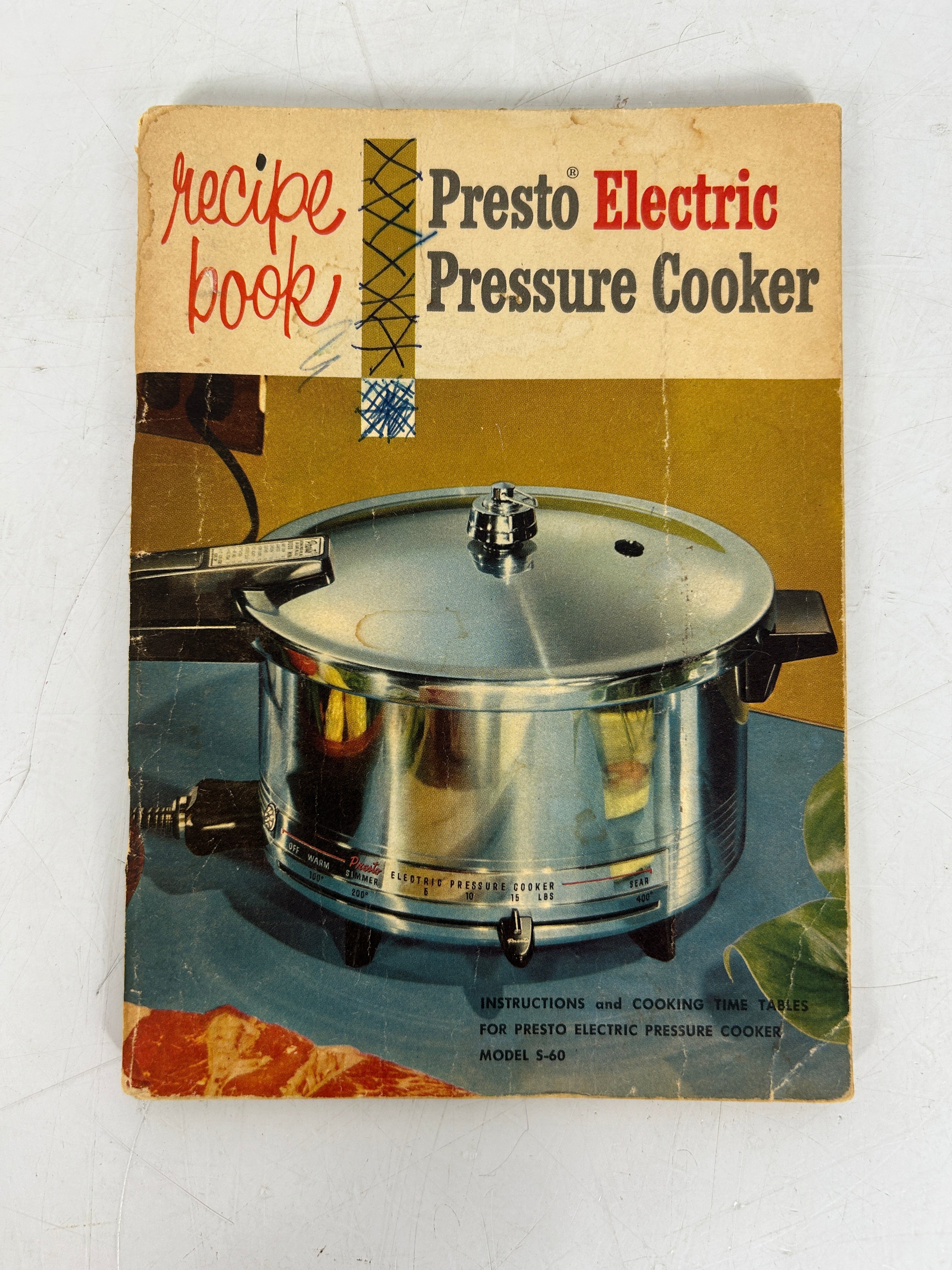 4 Vintage Pressure Cooker Recipe Booklets: Presto/Mirro/All American/USDA SC