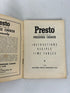 4 Vintage Pressure Cooker Recipe Booklets: Presto/Mirro/All American/USDA SC