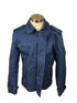 Zara Man Blue Double Breasted Jacket Men's Size L