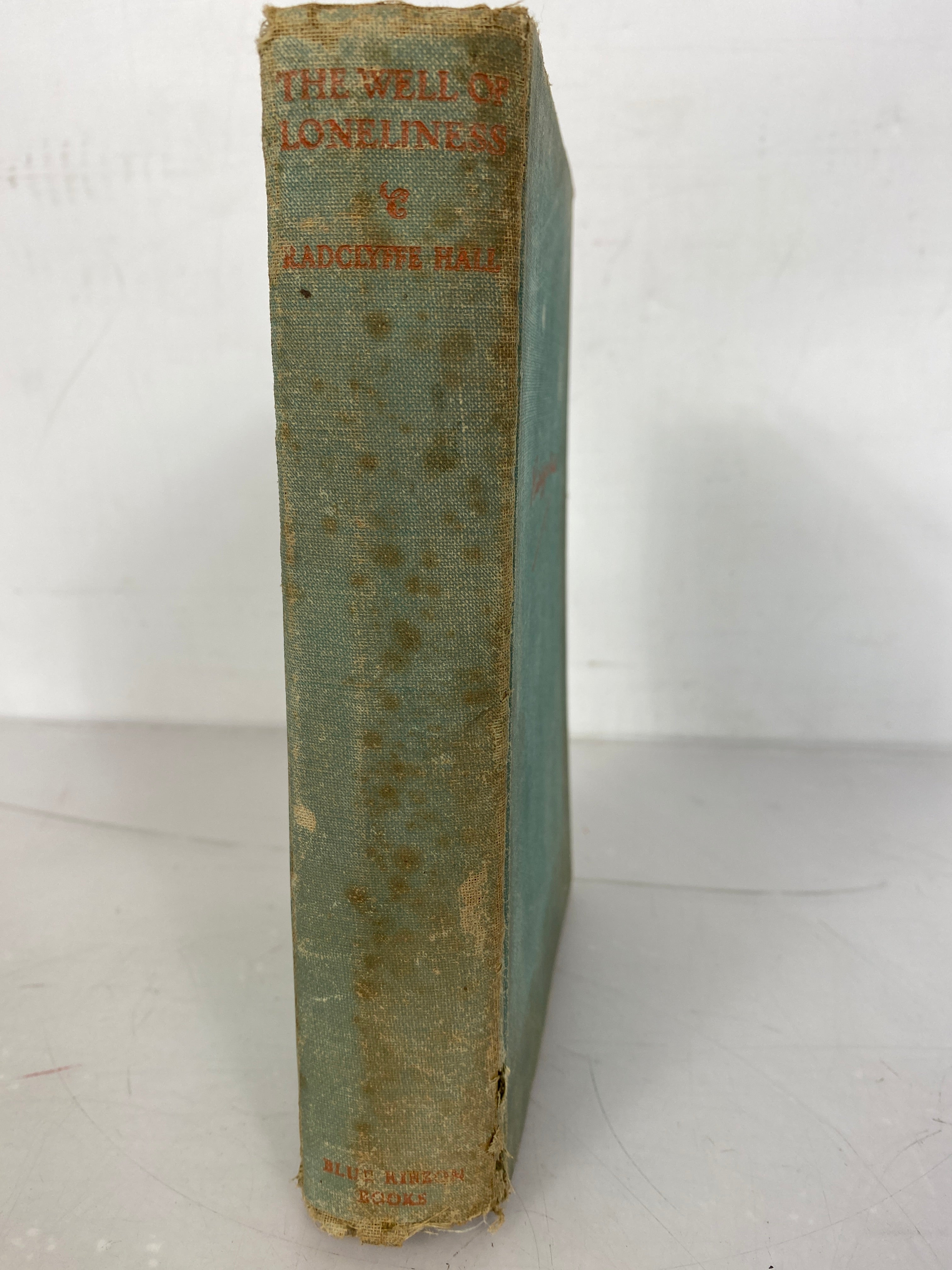 Radclyffe Hall's The Well of Loneliness 1937 Twenty First Printing HC