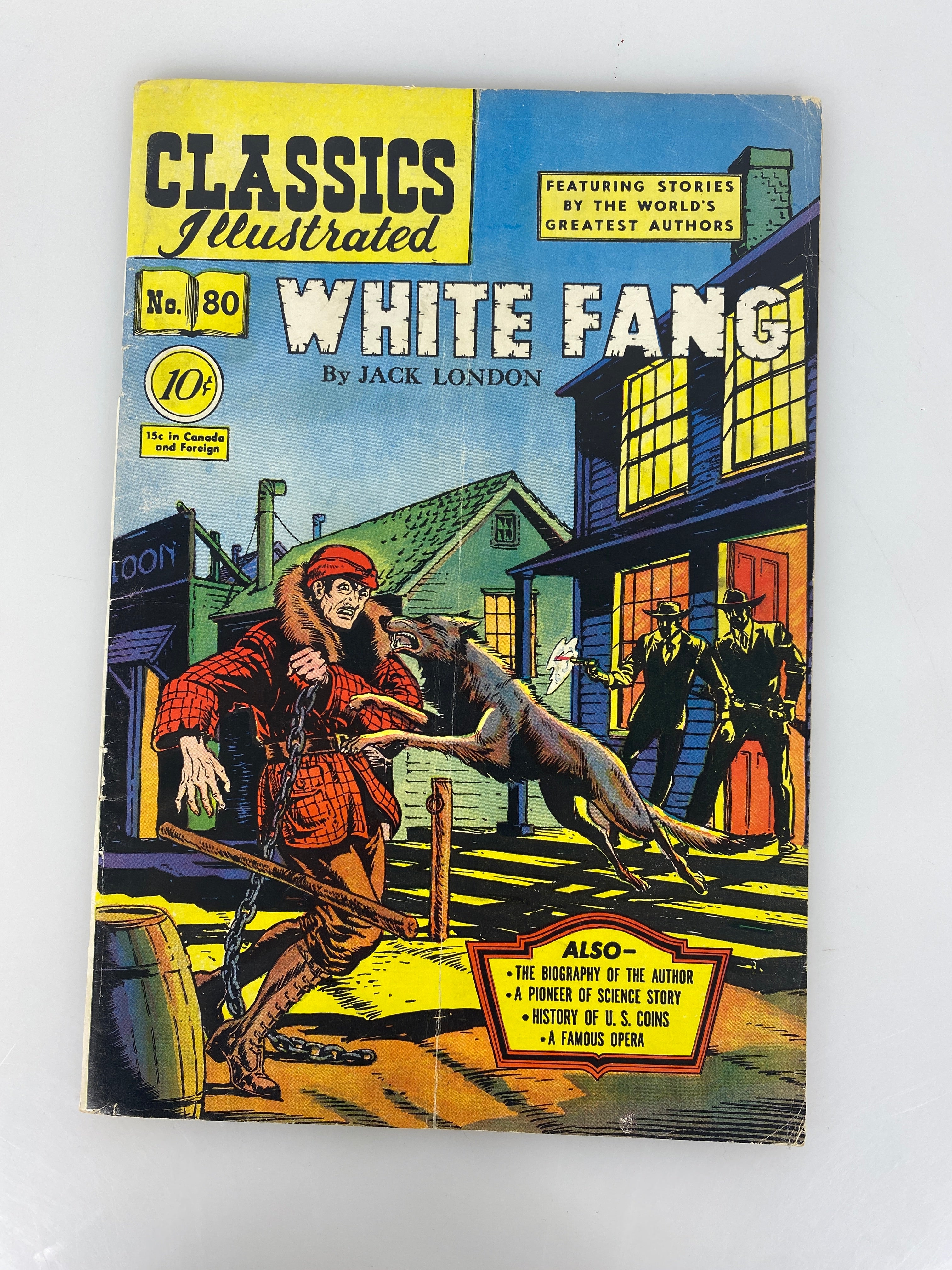 Classics Illustrated White Fang No. 80 hrn79