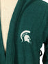 Terry Cloth Green Michigan State University Bath Robe Unisex Size S/M