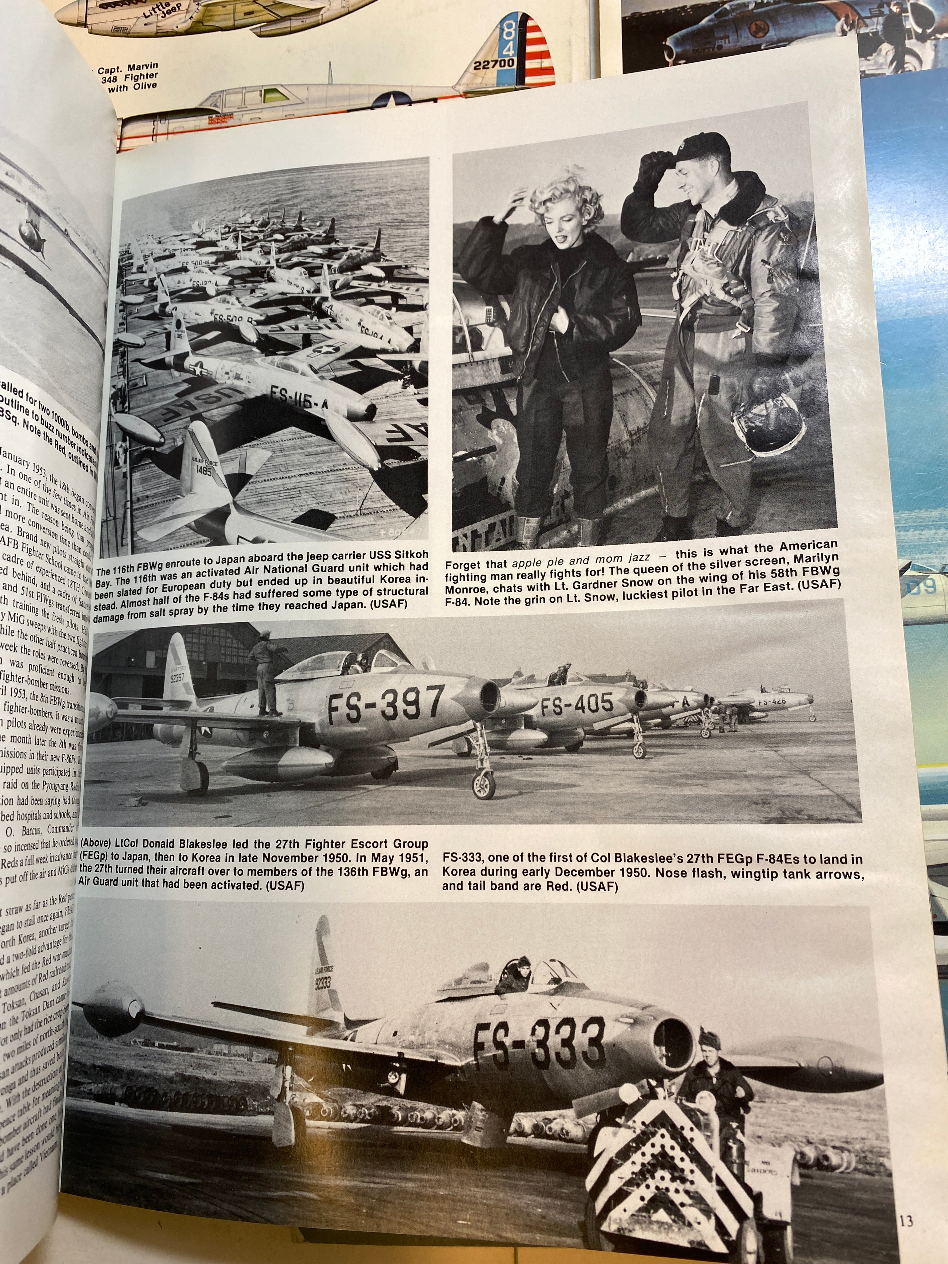 Lot of 5 Squadron/Signal Air Combat Books 1977-1984