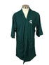 Terry Cloth Green Michigan State University Bath Robe Unisex Size S/M