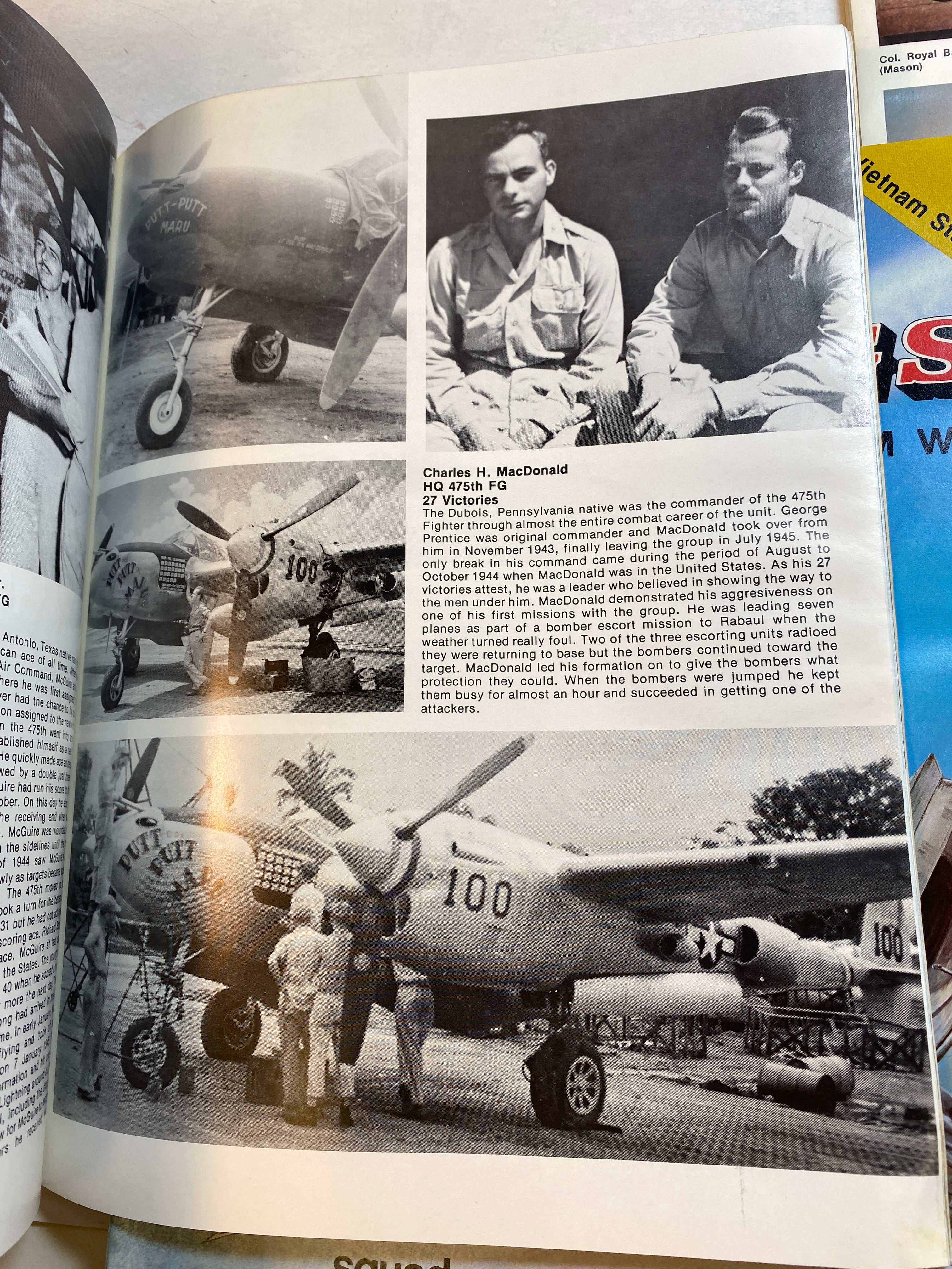 Lot of 5 Squadron/Signal Air Combat Books 1977-1984