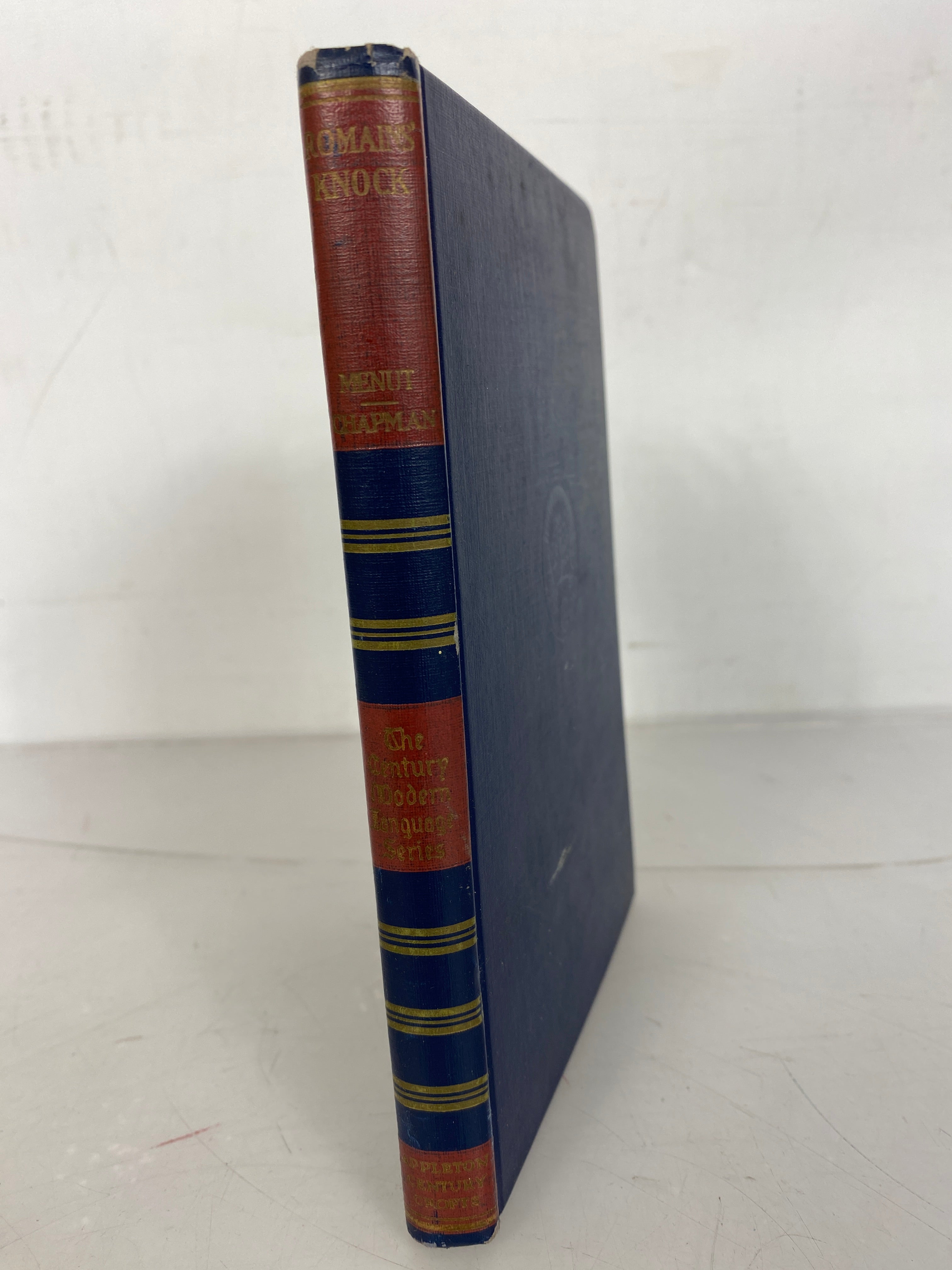 Jules Romain Knock ou le Triomphe de la Medecine (in English and French) 1927 The Century Modern Language Series HC