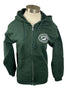 Kettunen Center Dark Green Loon Zip Up Size Small