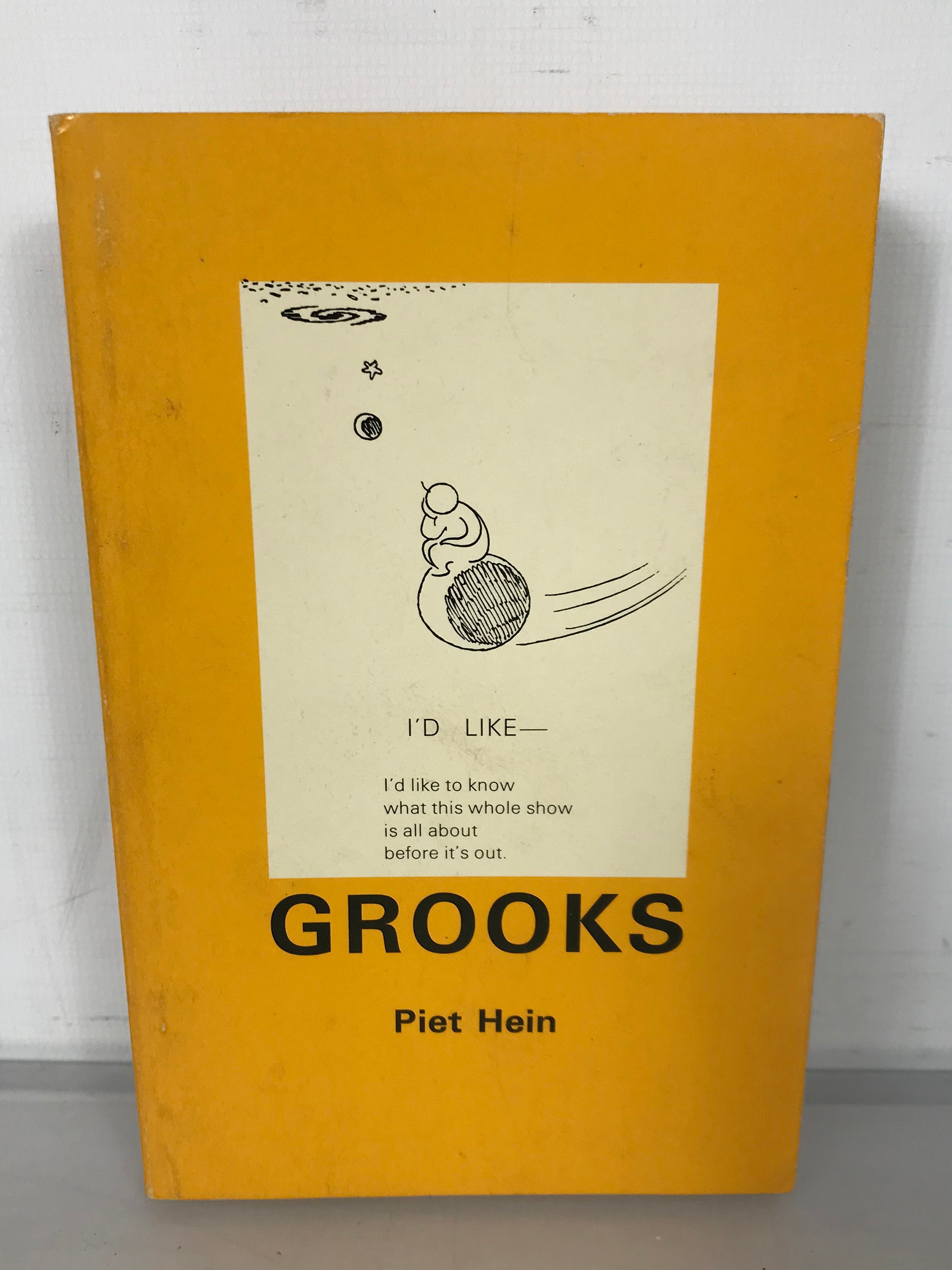 Grooks Vol 1 By Piet Hein 1967 Third Printing