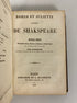 Antique Shakespeare's Tragedies in French/English Hachette 1843 HC